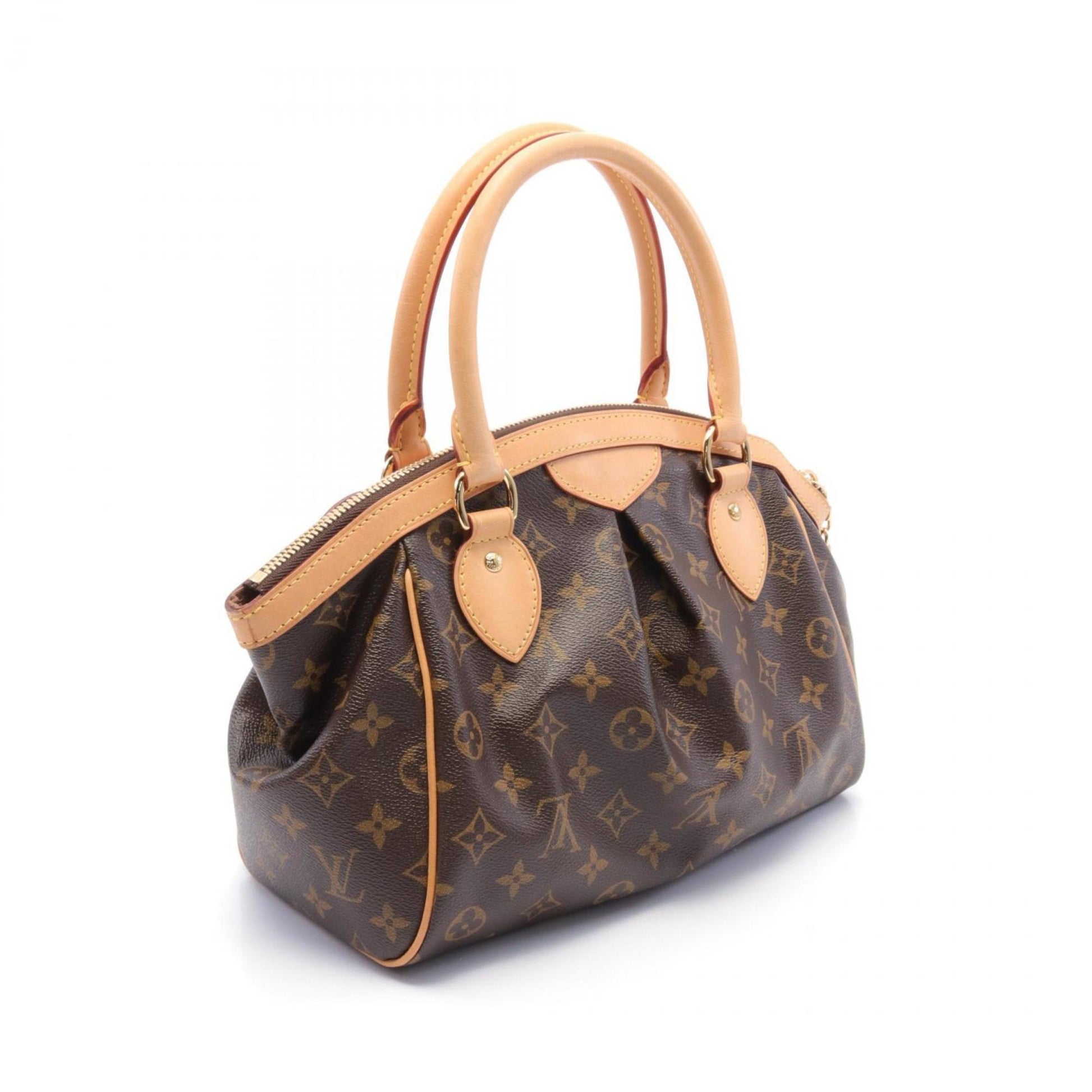 Louis Vuitton Tivoli, Brown, Canvas, handbag