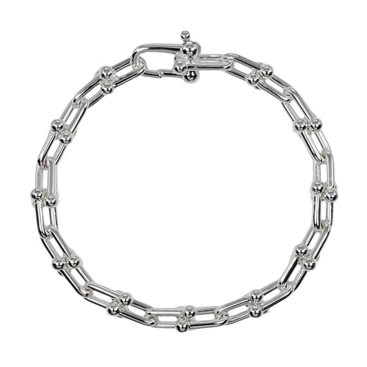 Tiffany & Co Hardwear, Silver, Silver, bracelet