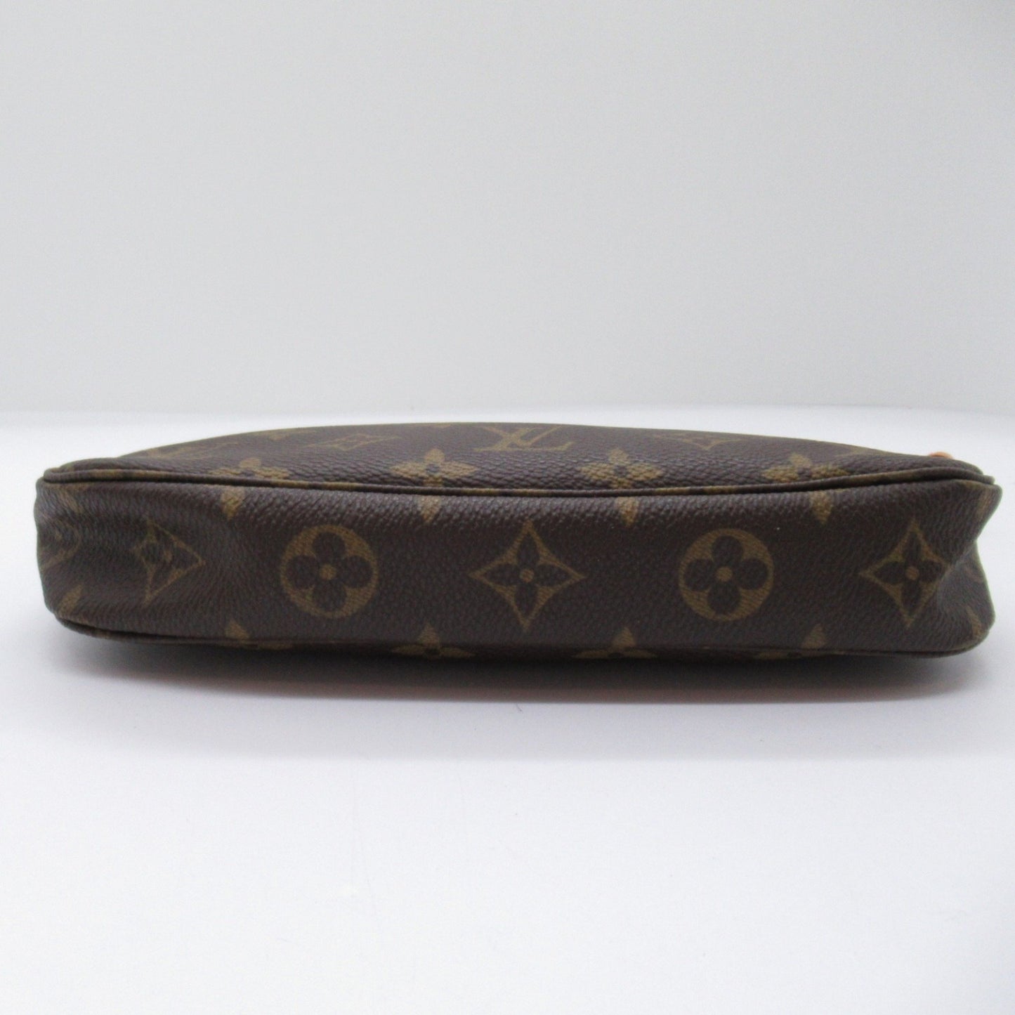 Louis Vuitton Pochette Accessoire, Brown, Canvas, clutch