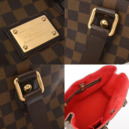 Louis Vuitton Hampstead, Brown, Canvas, handbag