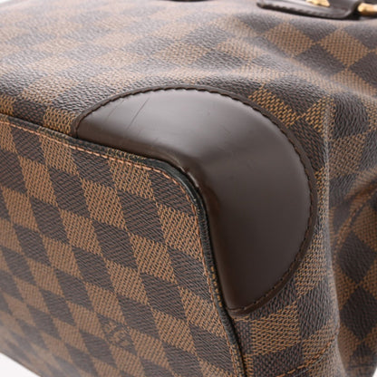 Louis Vuitton Hampstead, Brown, Canvas, handbag