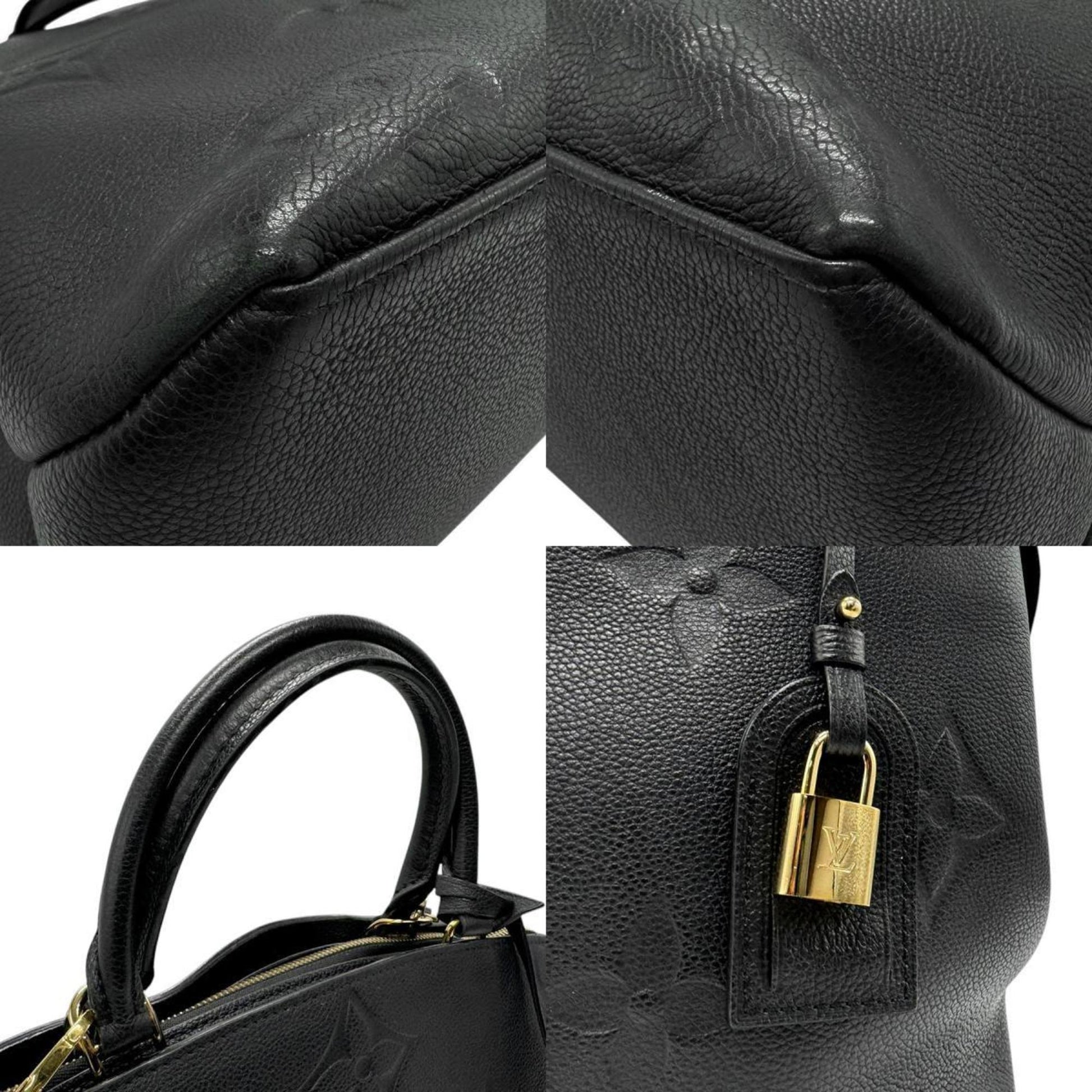 Louis Vuitton Grand palais, Black, Leather, handbag