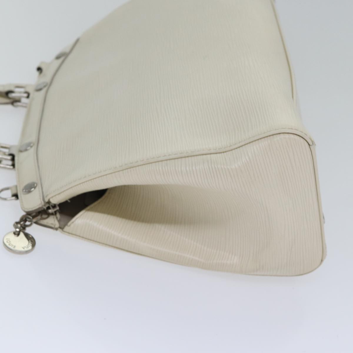 Louis Vuitton Blair, White, Leather, handbag