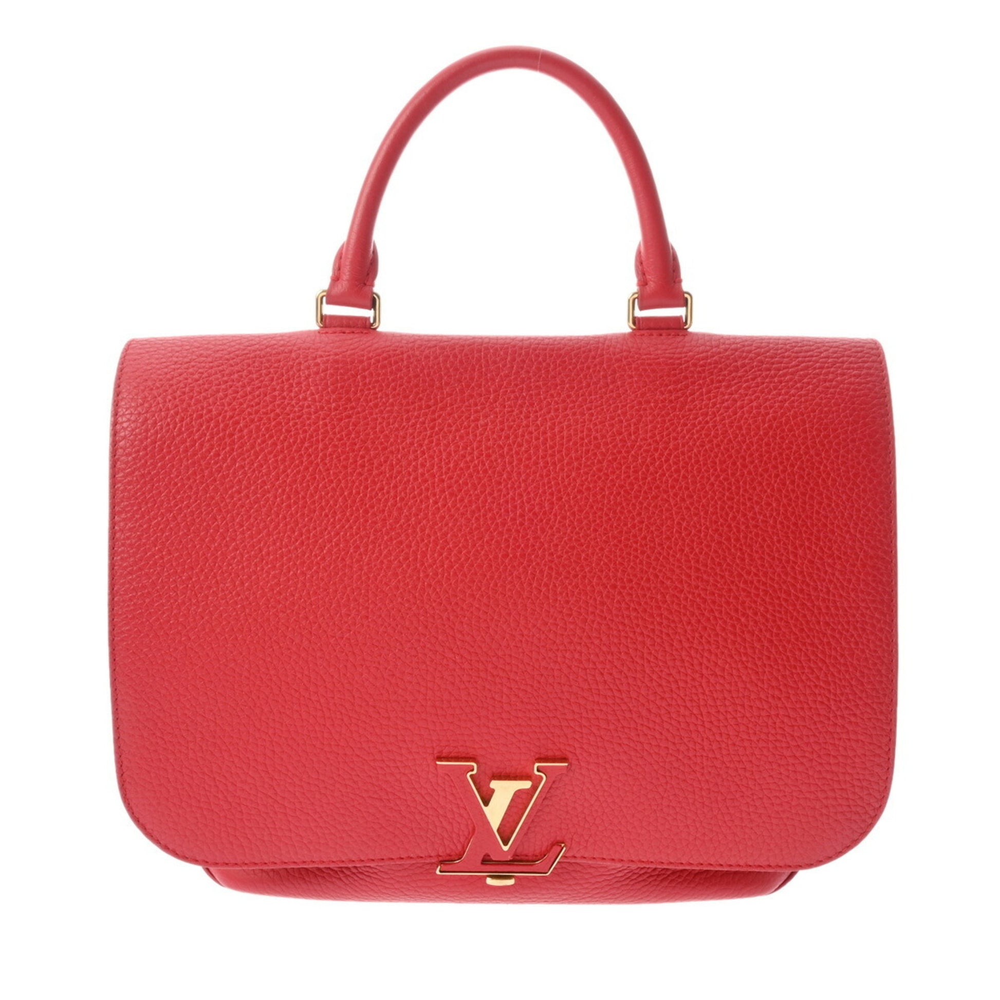 Louis Vuitton Volta, Red, Leather, shoulder