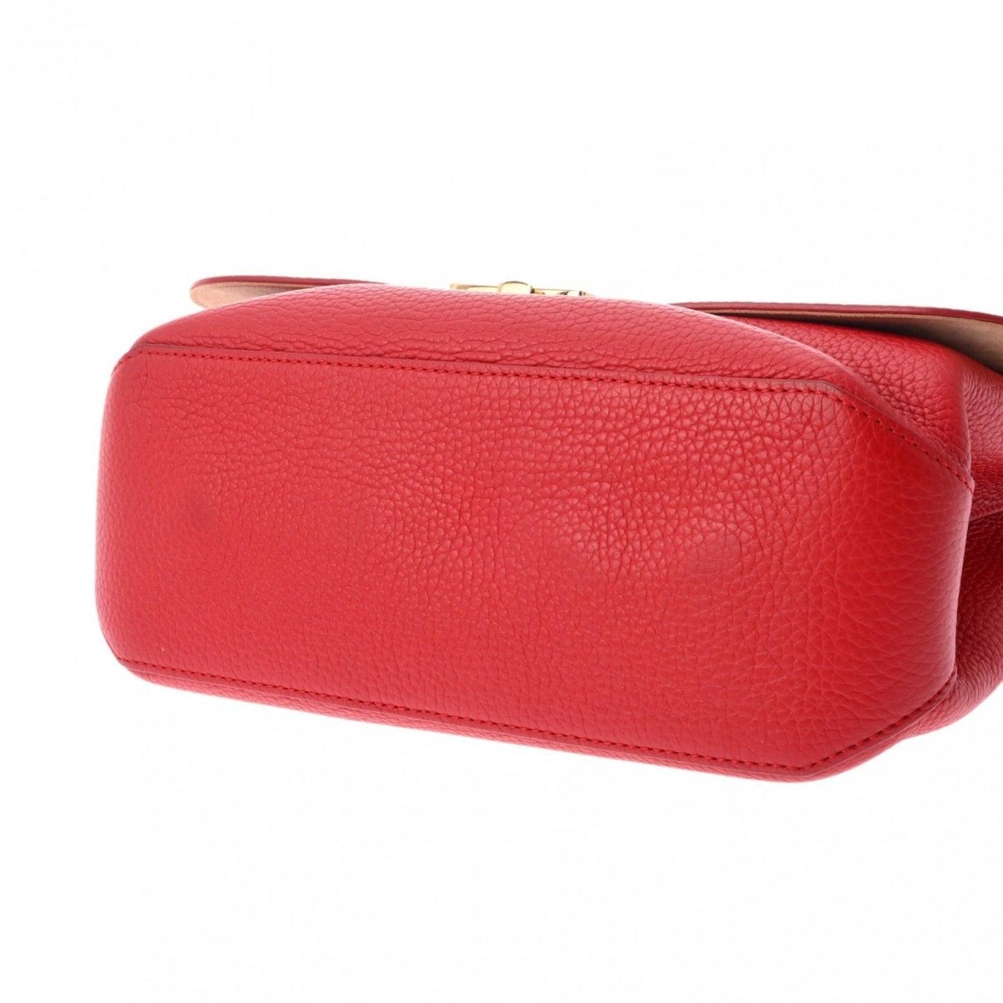 Louis Vuitton Volta, Red, Leather, shoulder