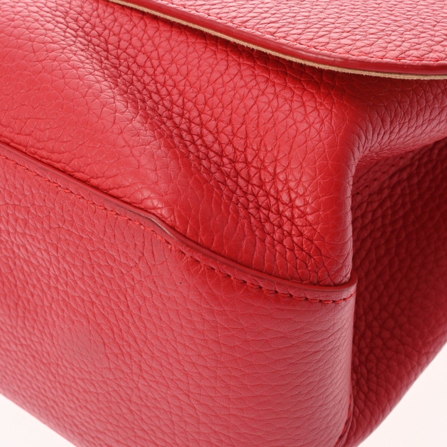 Louis Vuitton Volta, Red, Leather, shoulder