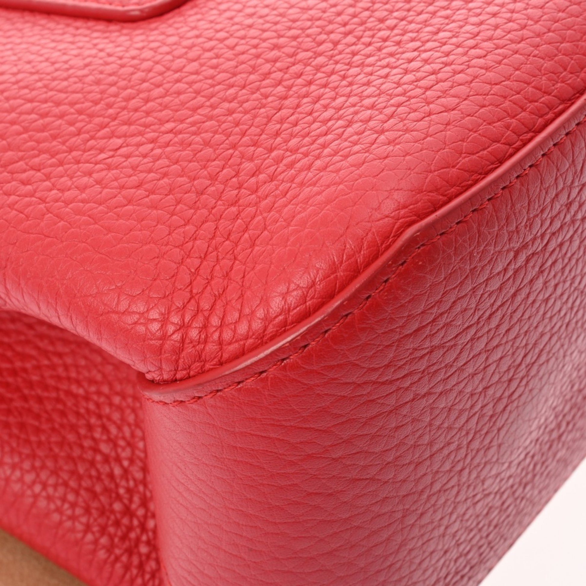 Louis Vuitton Volta, Red, Leather, shoulder