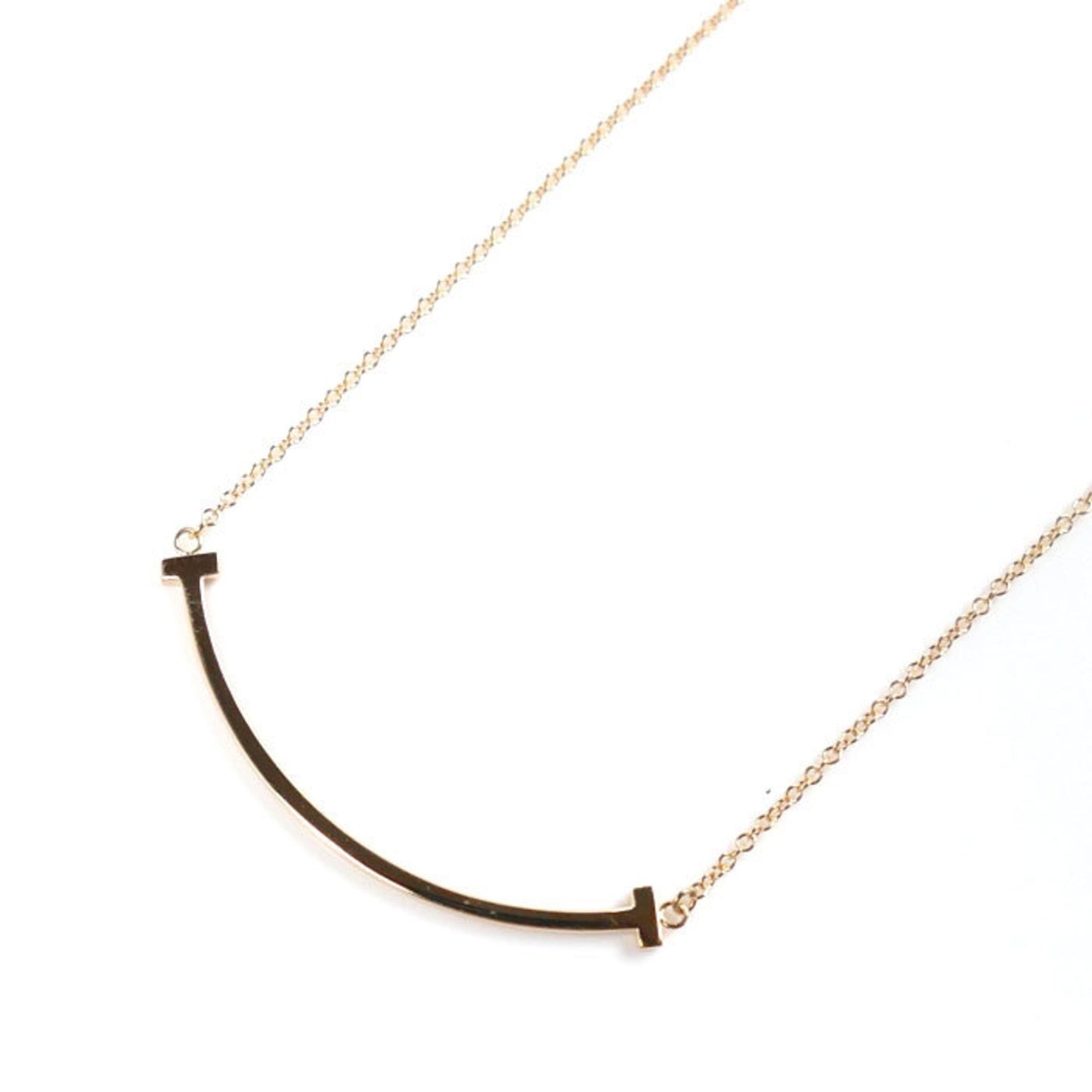 Tiffany & Co Smile, Gold, Rose Gold, necklace