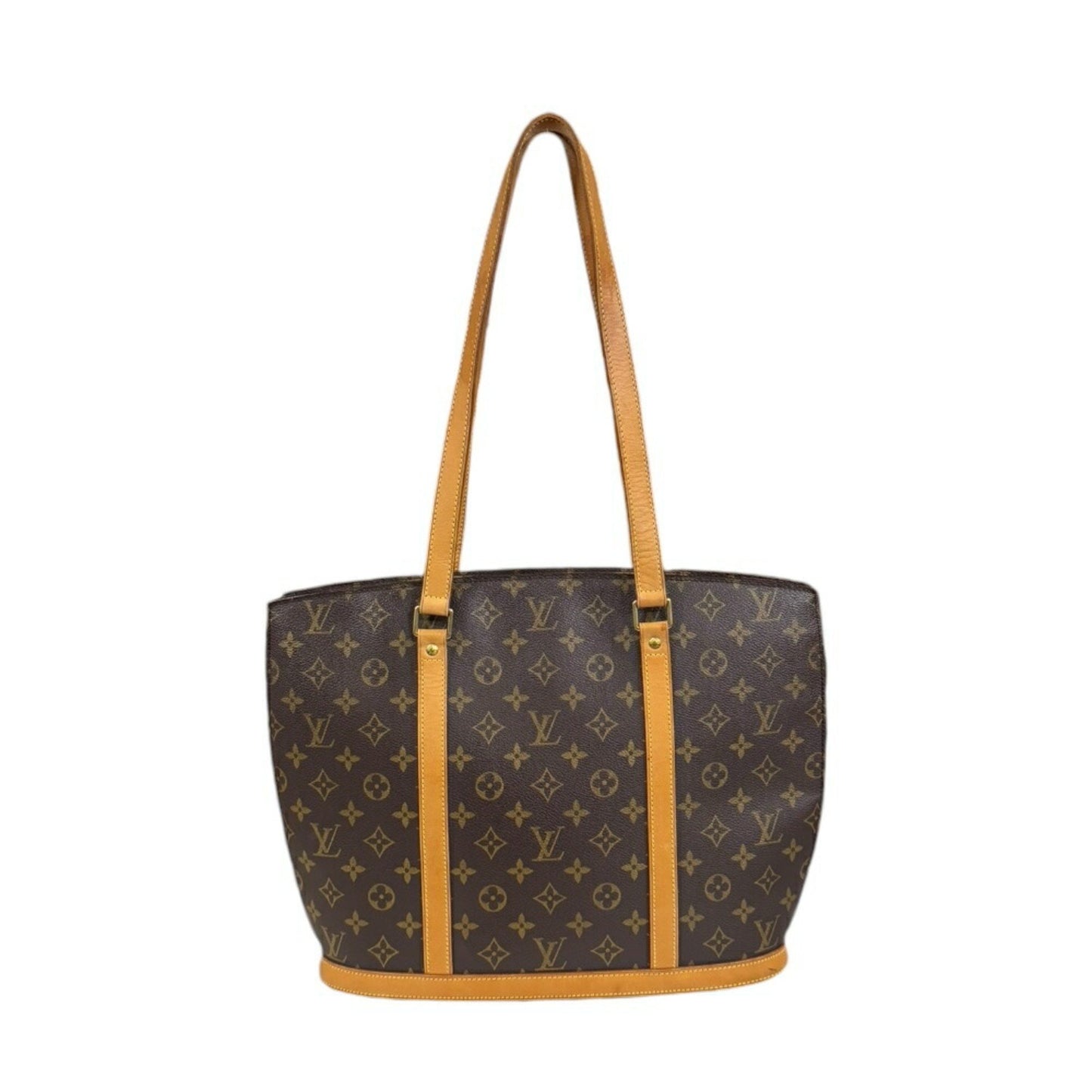 Louis Vuitton Babylone, Brown, Canvas, tote