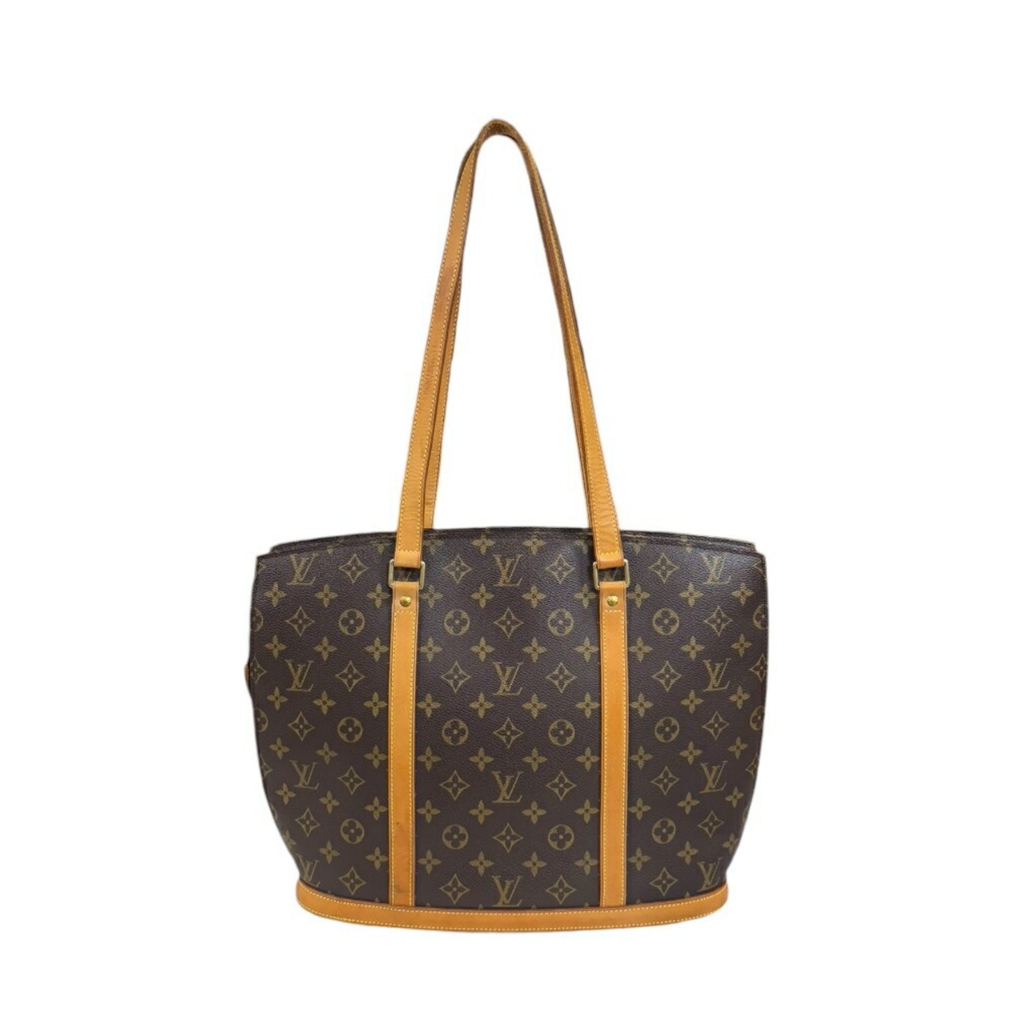 Louis Vuitton Babylone, Brown, Canvas, tote