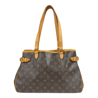 Louis Vuitton Batignolles Horizontal, Brown, Canvas, shoulder