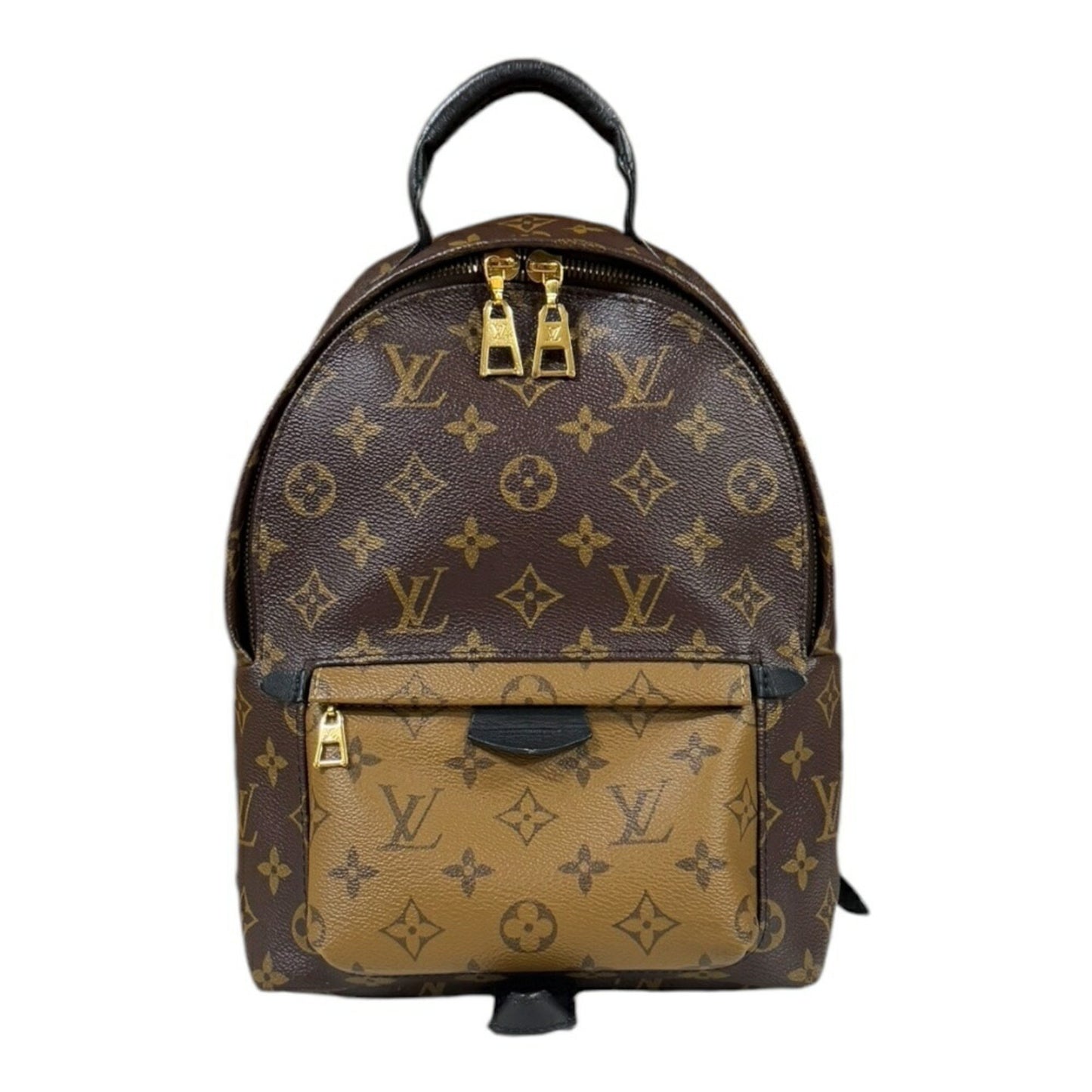 Louis Vuitton Palm Springs, Brown, Canvas, backpack