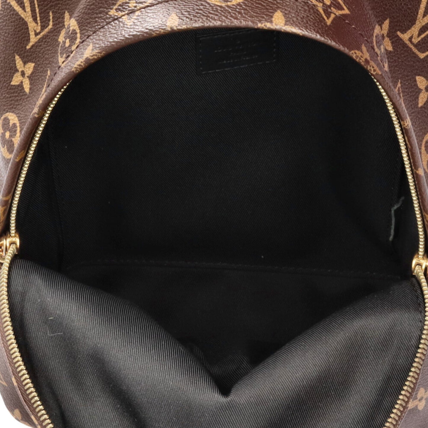 Louis Vuitton Palm Springs, Brown, Canvas, backpack