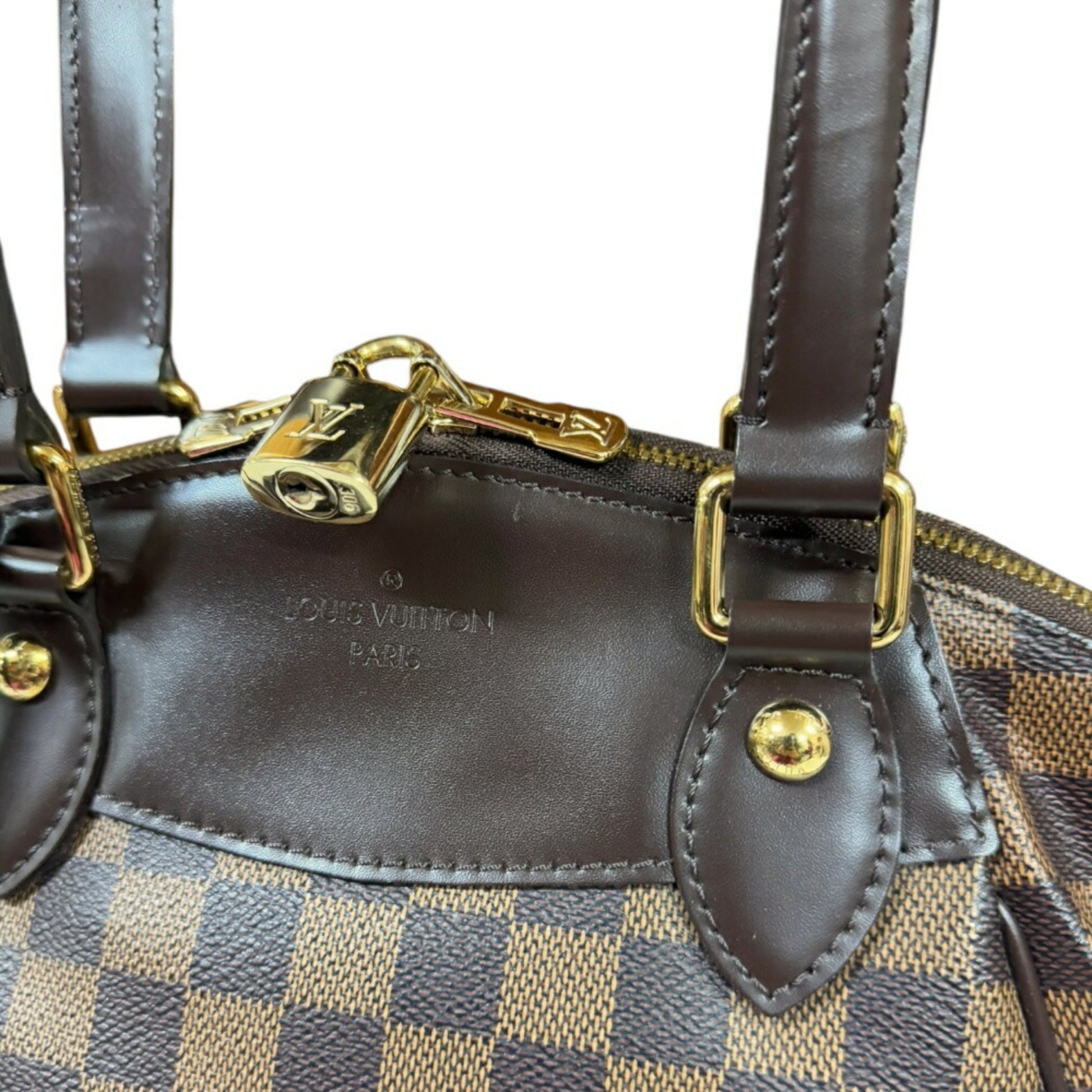 Louis Vuitton Verona, Brown, Canvas, handbag