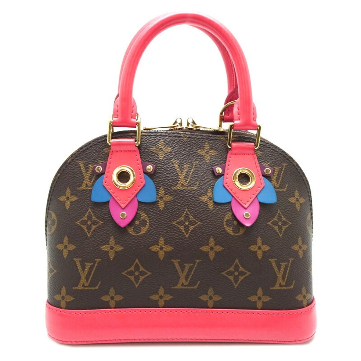 Louis Vuitton Alma BB, Multicolour, Canvas, handbag