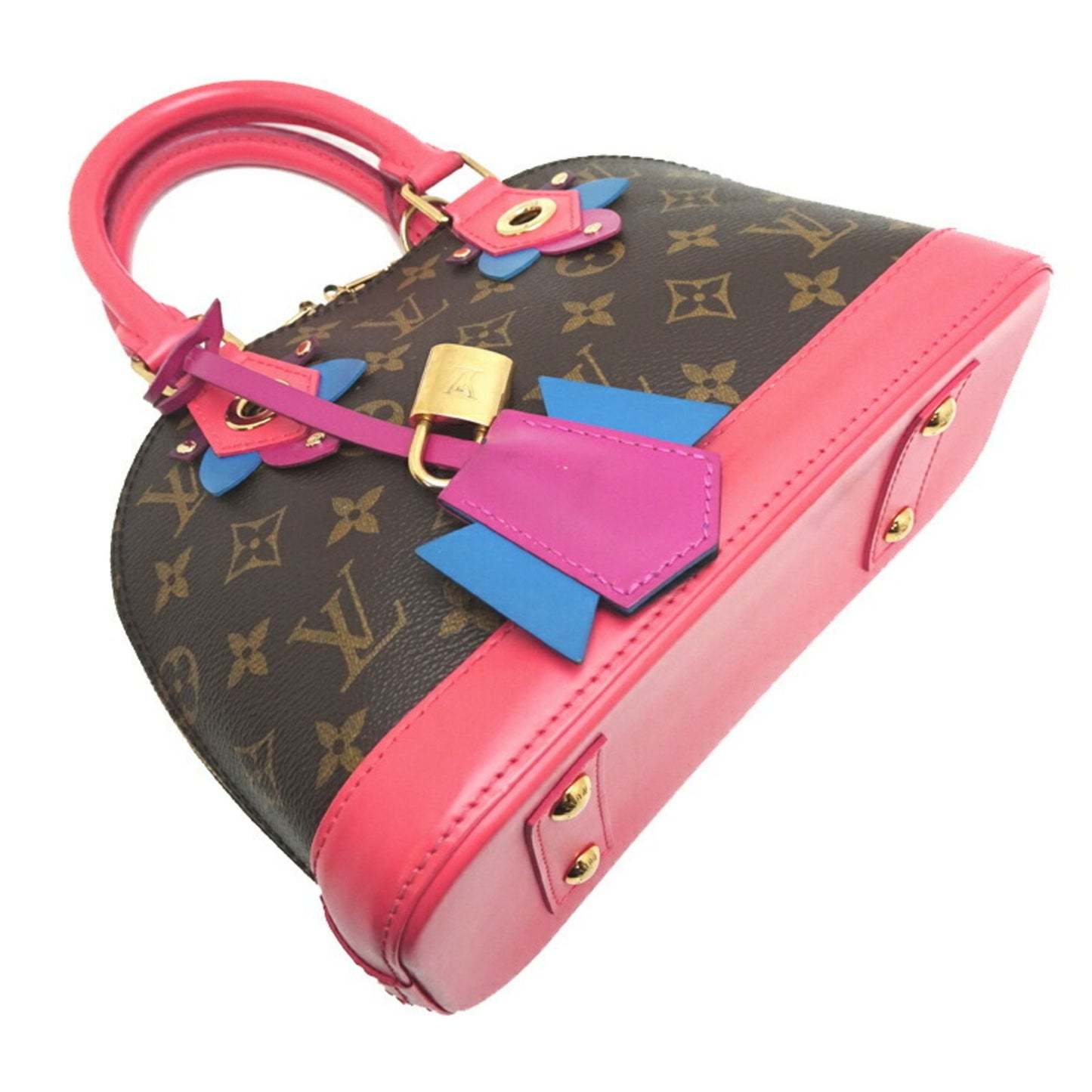 Louis Vuitton Alma BB, Multicolour, Canvas, handbag