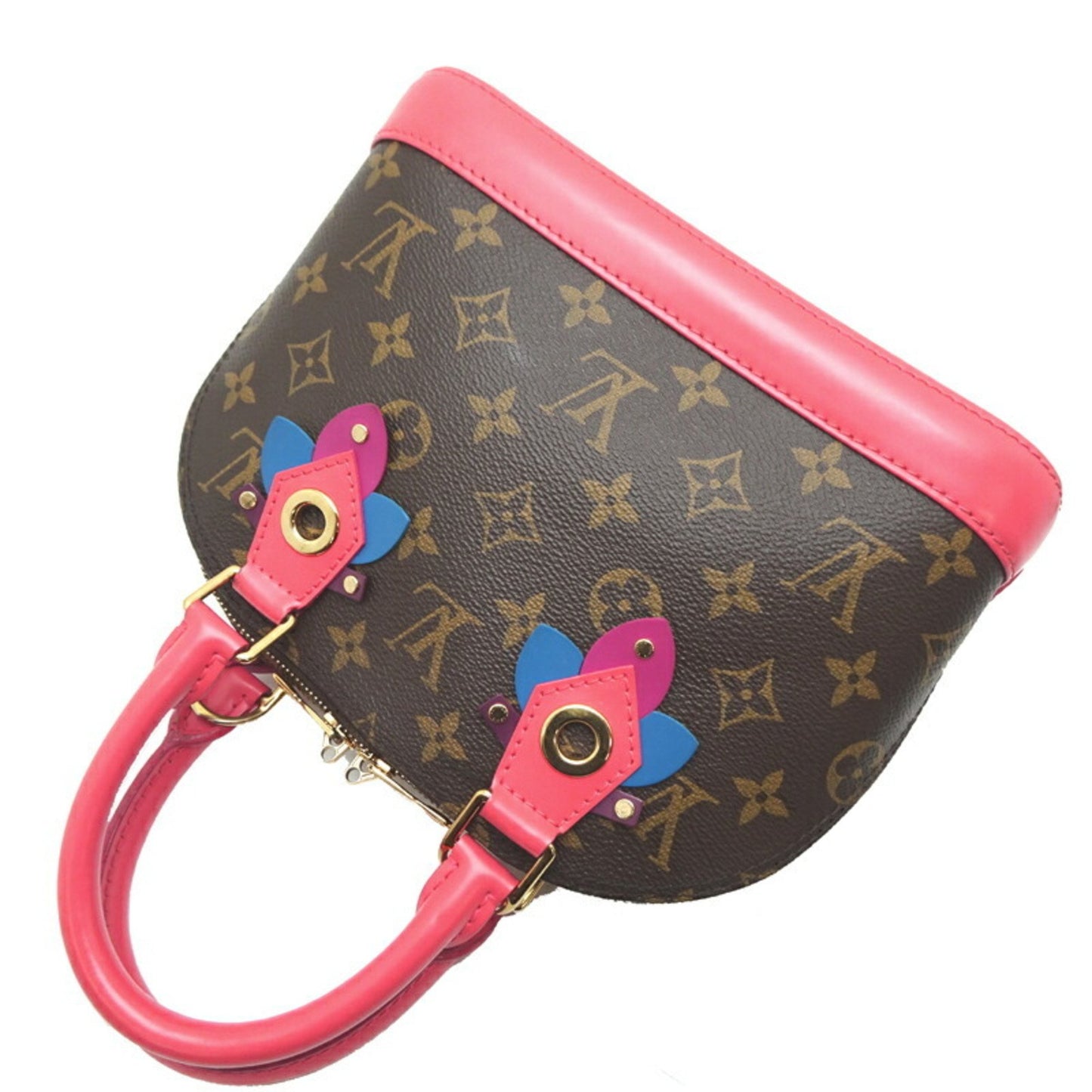 Louis Vuitton Alma BB, Multicolour, Canvas, handbag