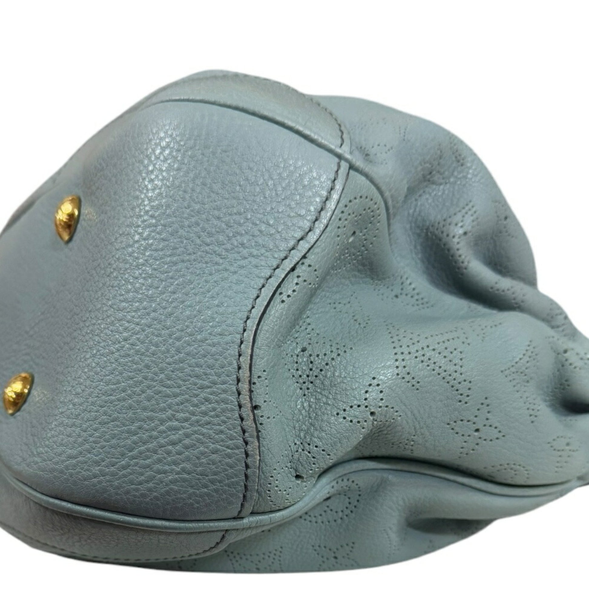 Louis Vuitton Solar, Blue, Leather, shoulder