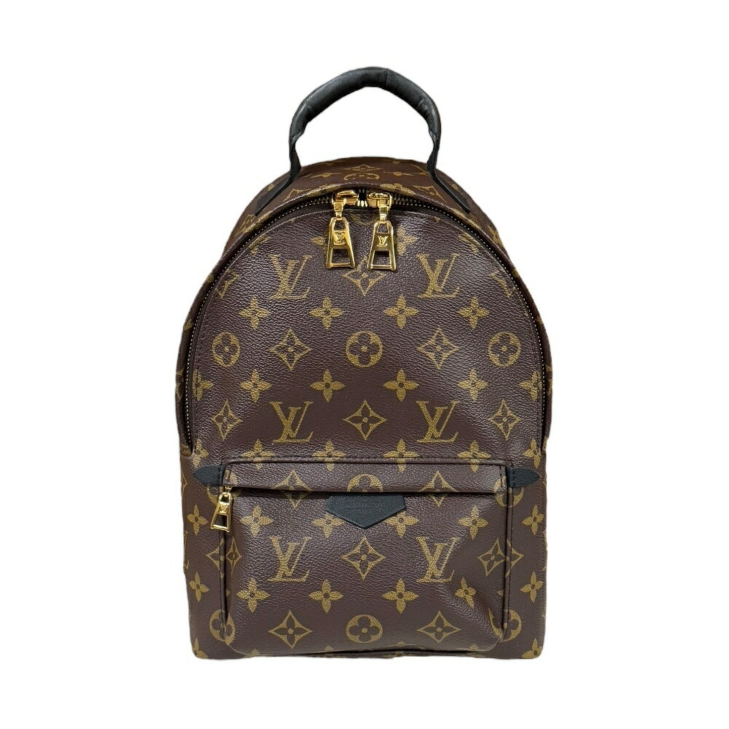 Louis Vuitton Palm Springs, Brown, Canvas, backpack