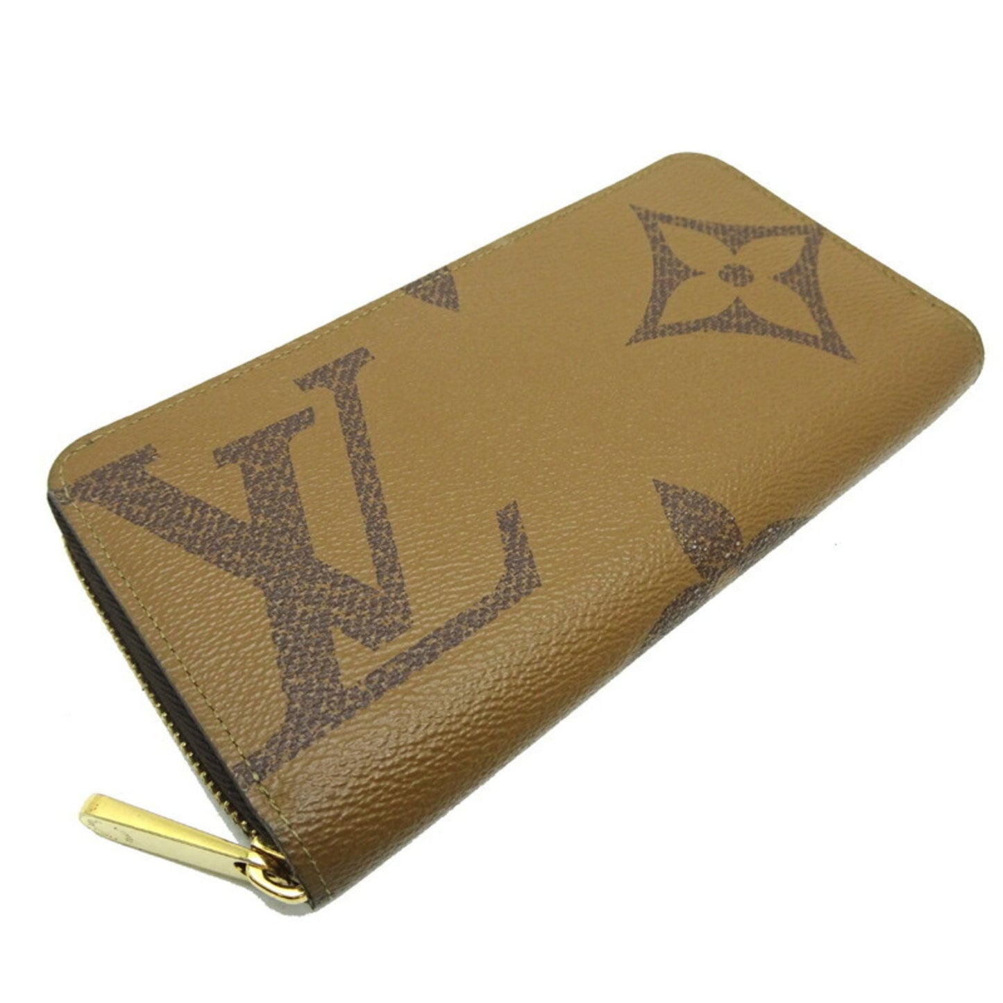 Louis Vuitton Zippy wallet, Brown, Canvas, wallet