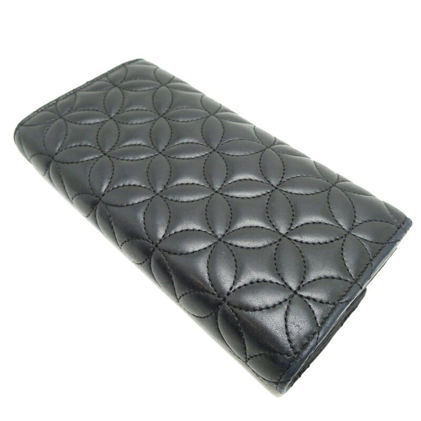 Louis Vuitton Capucines, Black, Leather, wallet