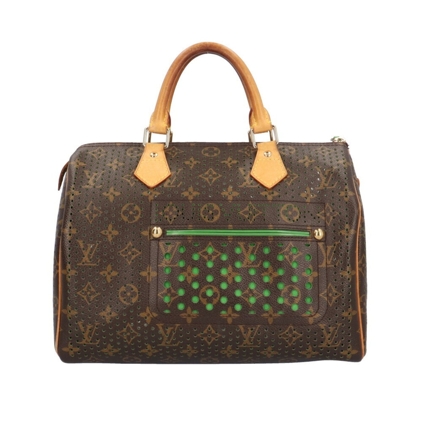 Louis Vuitton Speedy 30, Brown, Canvas, handbag