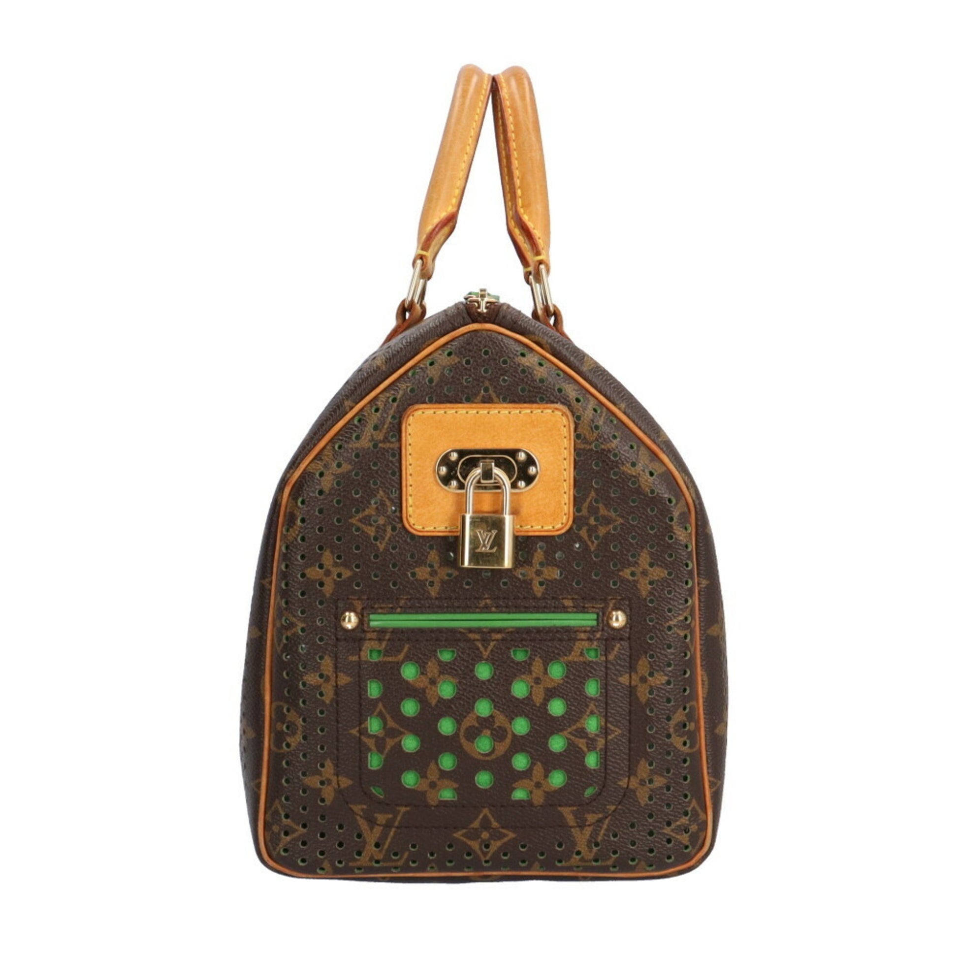 Louis Vuitton Speedy 30, Brown, Canvas, handbag