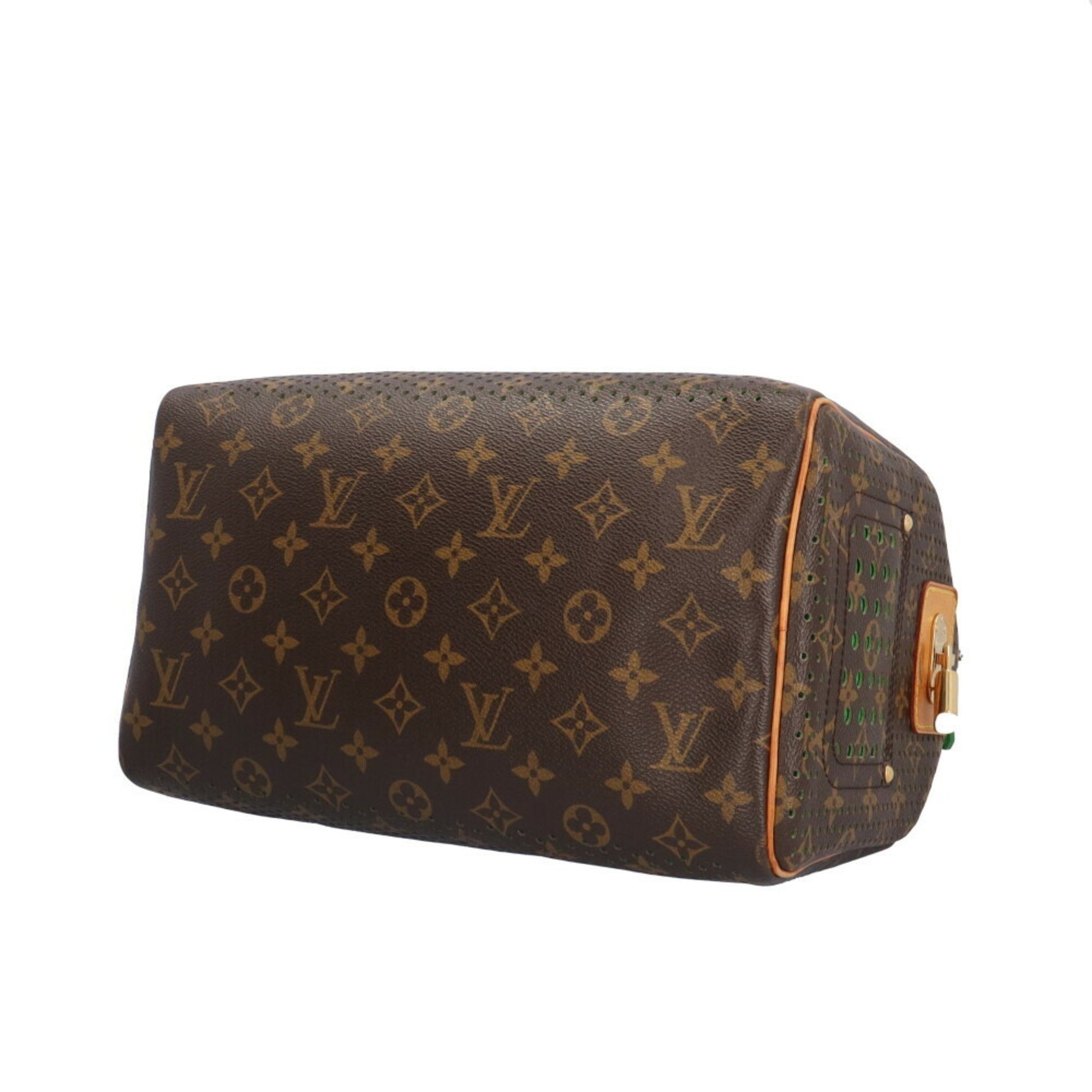 Louis Vuitton Speedy 30, Brown, Canvas, handbag