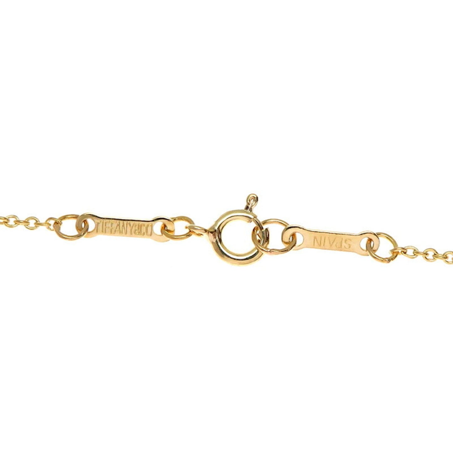 Tiffany & Co Open Heart, Gold, Yellow Gold, necklace