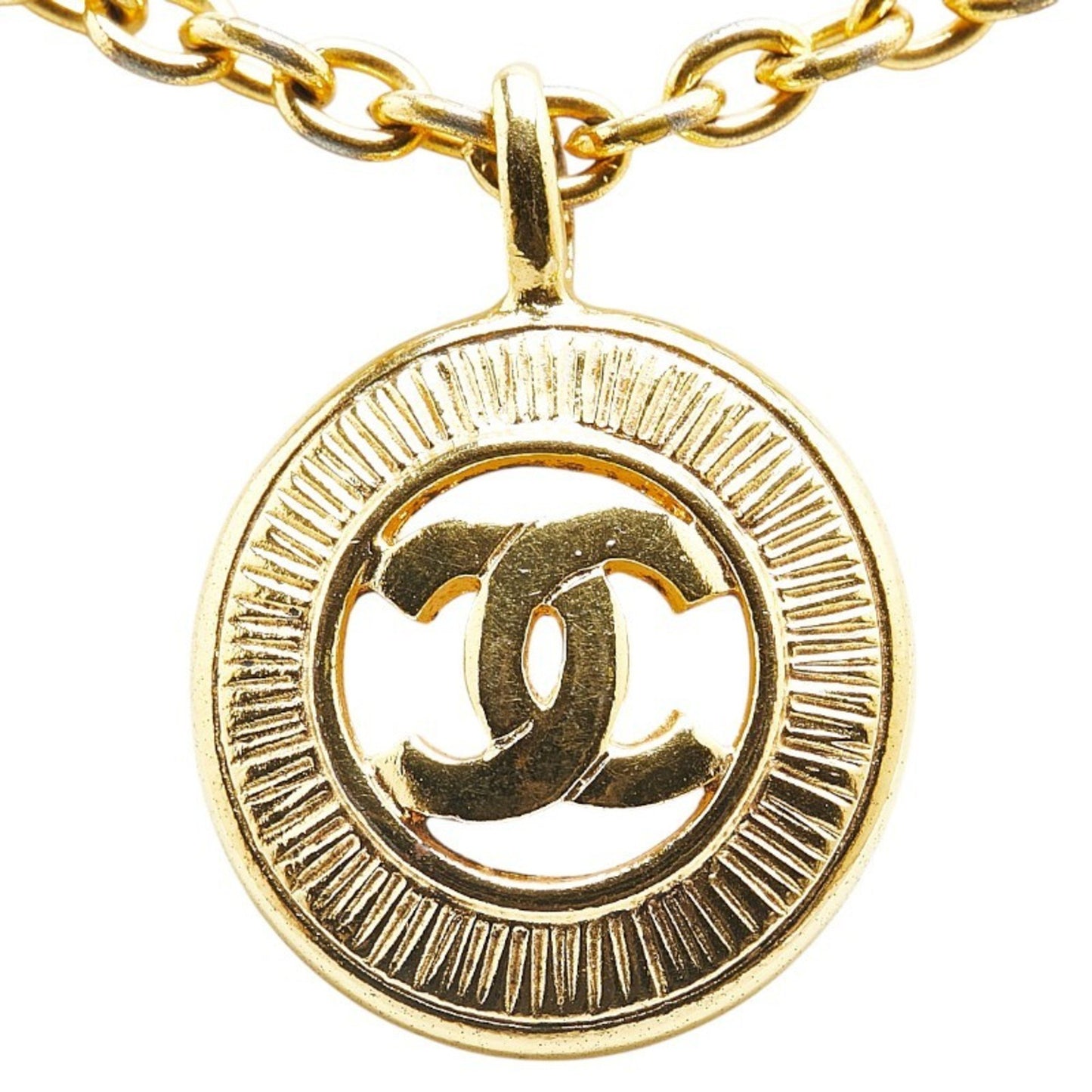 Chanel Coco Mark, Gold, Gold Plated, necklace