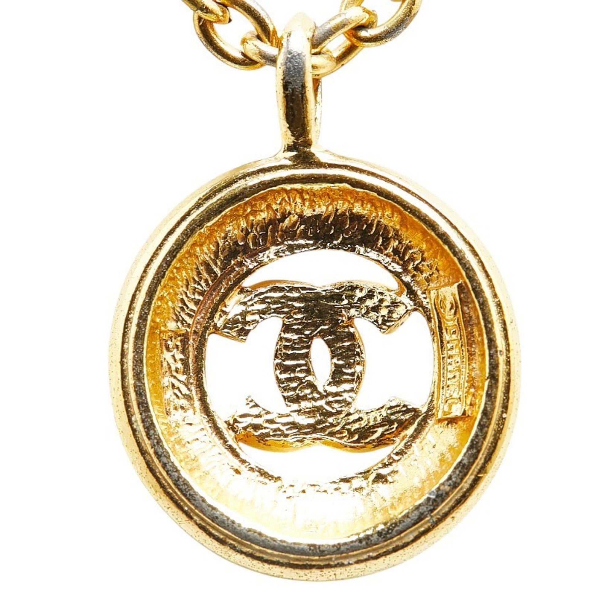 Chanel Coco Mark, Gold, Gold Plated, necklace