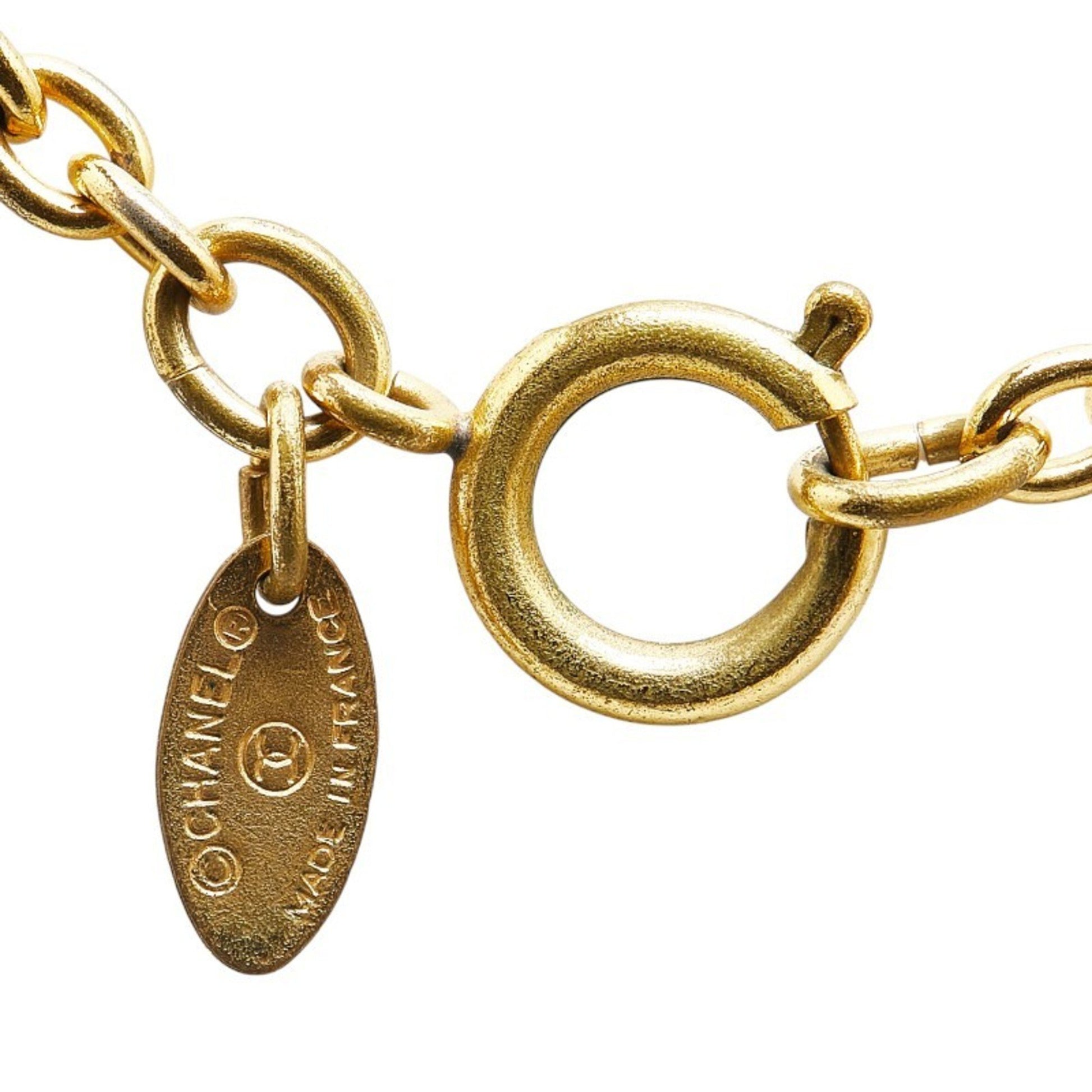 Chanel Coco Mark, Gold, Gold Plated, necklace