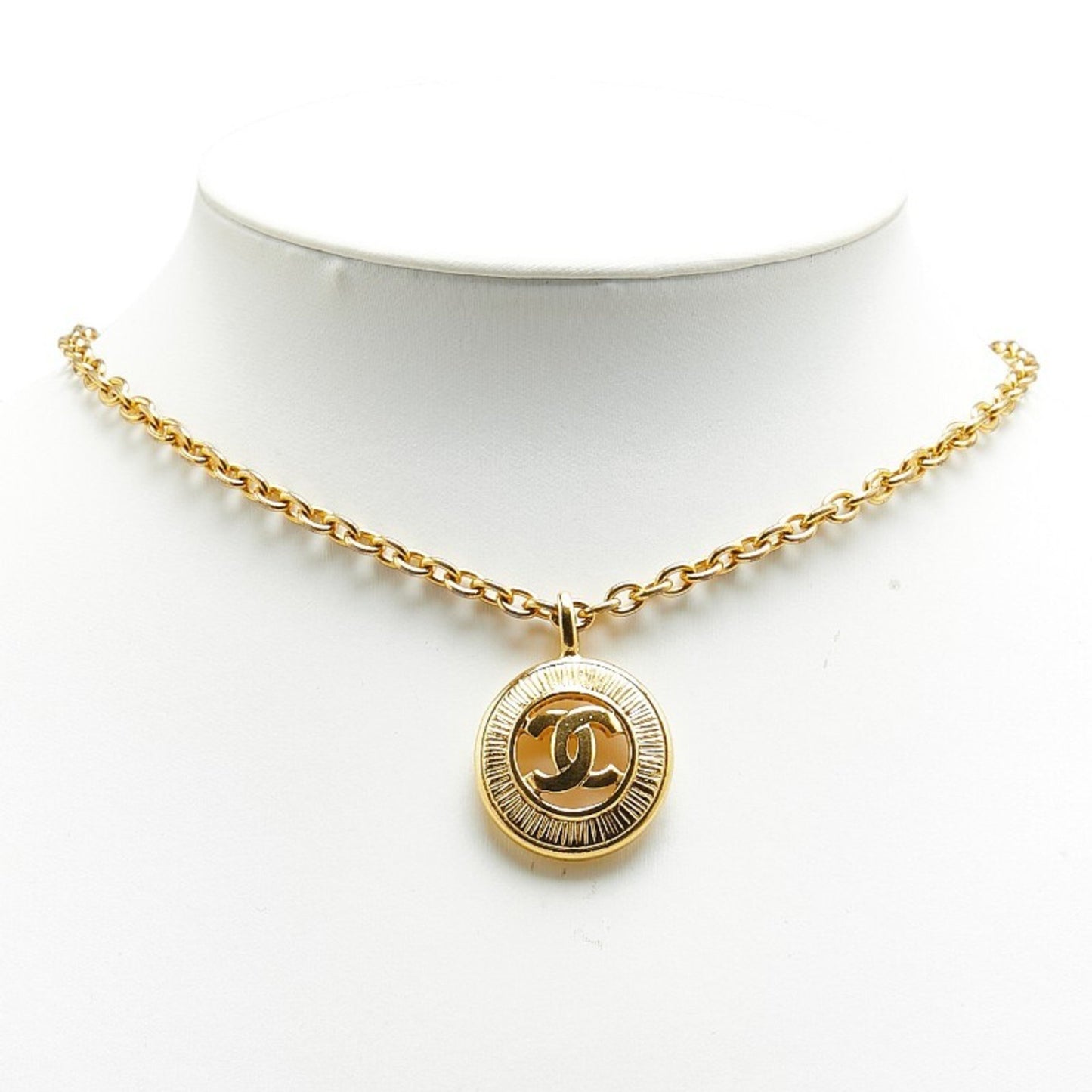 Chanel Coco Mark, Gold, Gold Plated, necklace