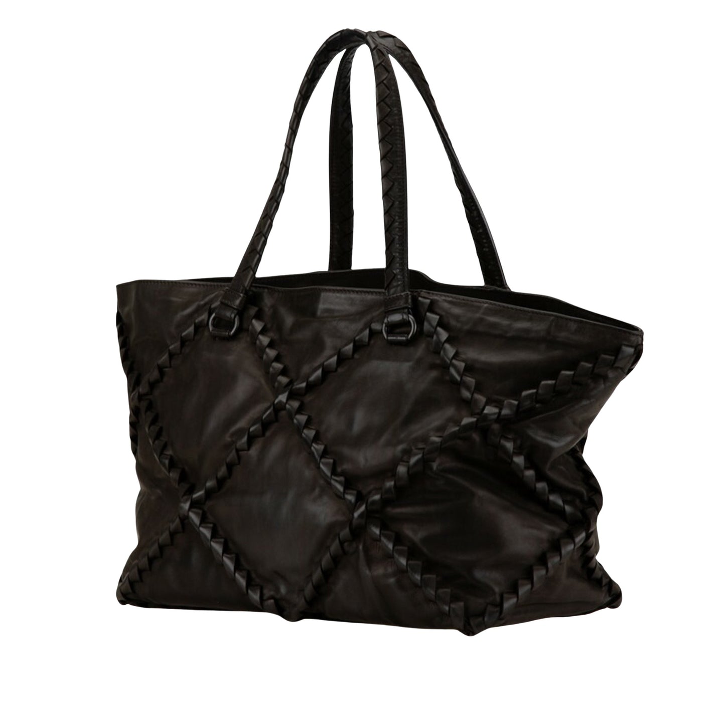 Bottega Veneta Cabas, Brown, Leather, tote