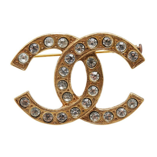 Chanel Coco Mark, Gold, Gold Plated, brooch