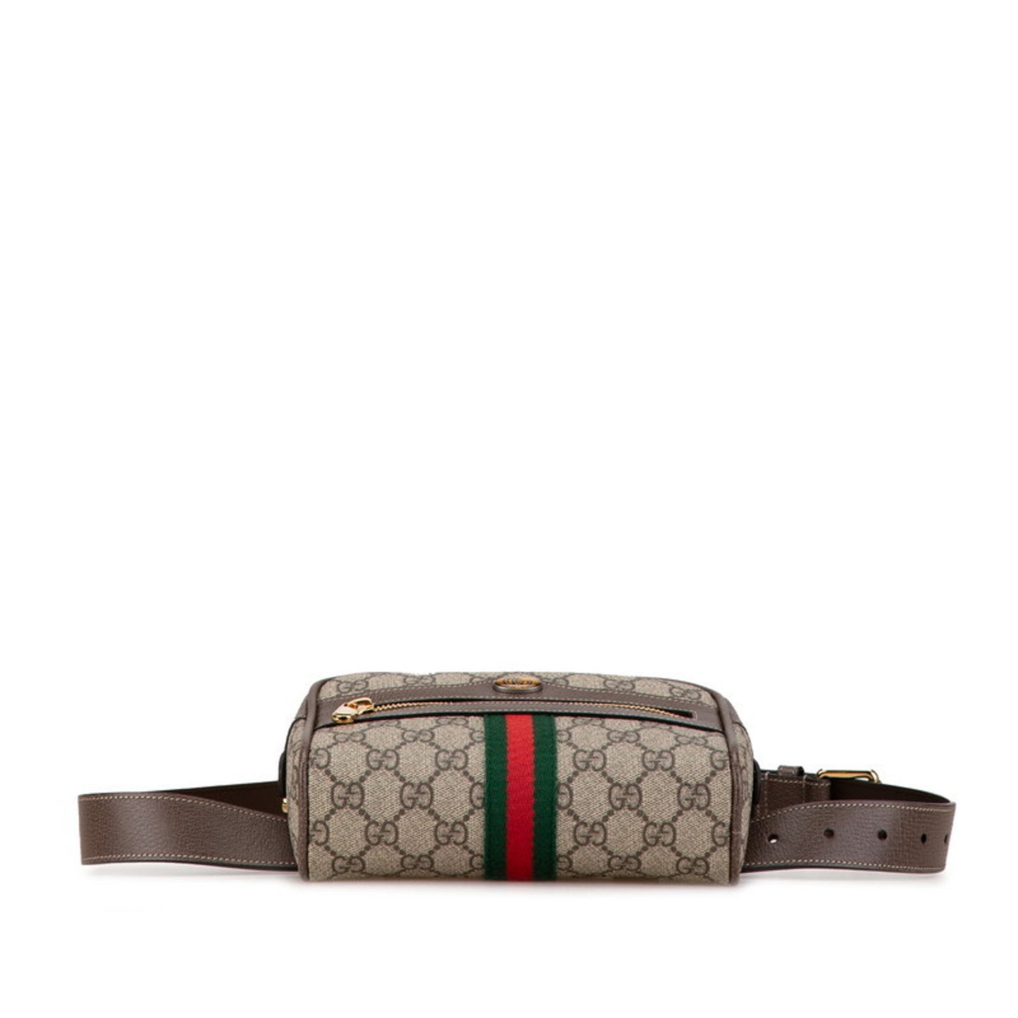 Gucci Ophidia, Brown, Leather, clutch