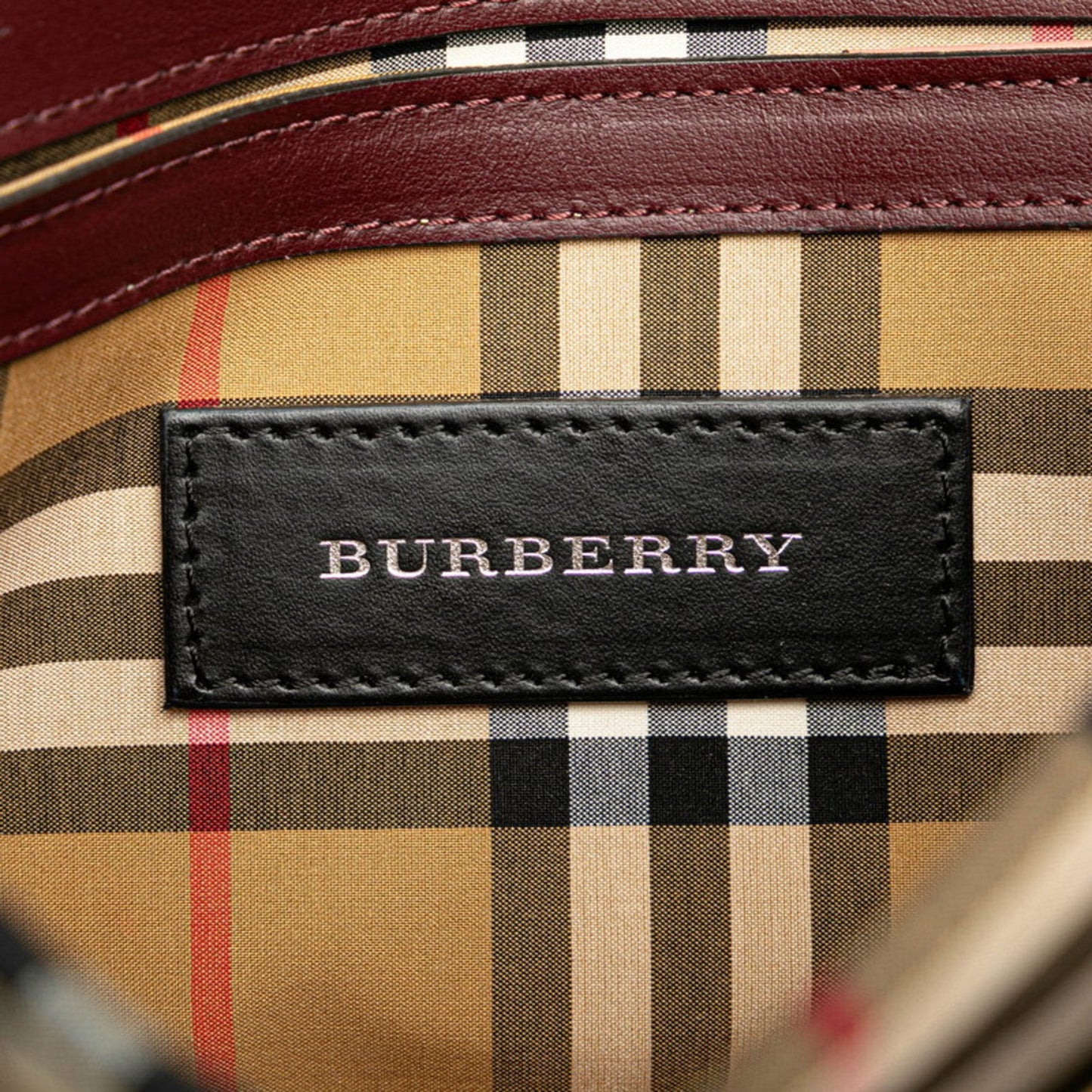 Burberry Macken, Pink, Leather, shopper