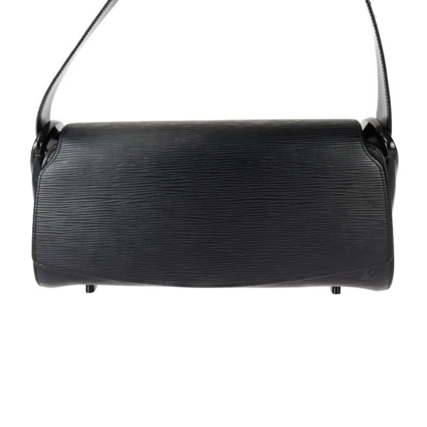 Louis Vuitton Nocturne, Black, Leather, clutch