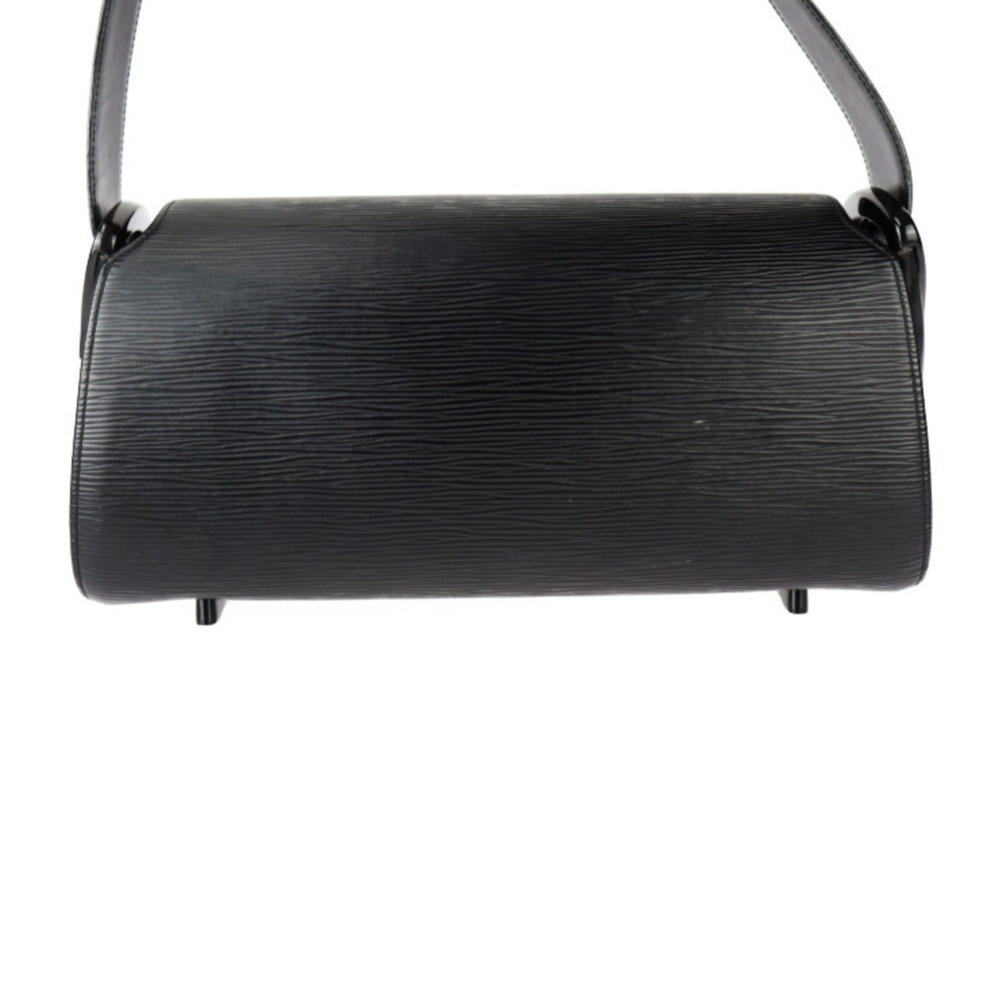 Louis Vuitton Nocturne, Black, Leather, clutch