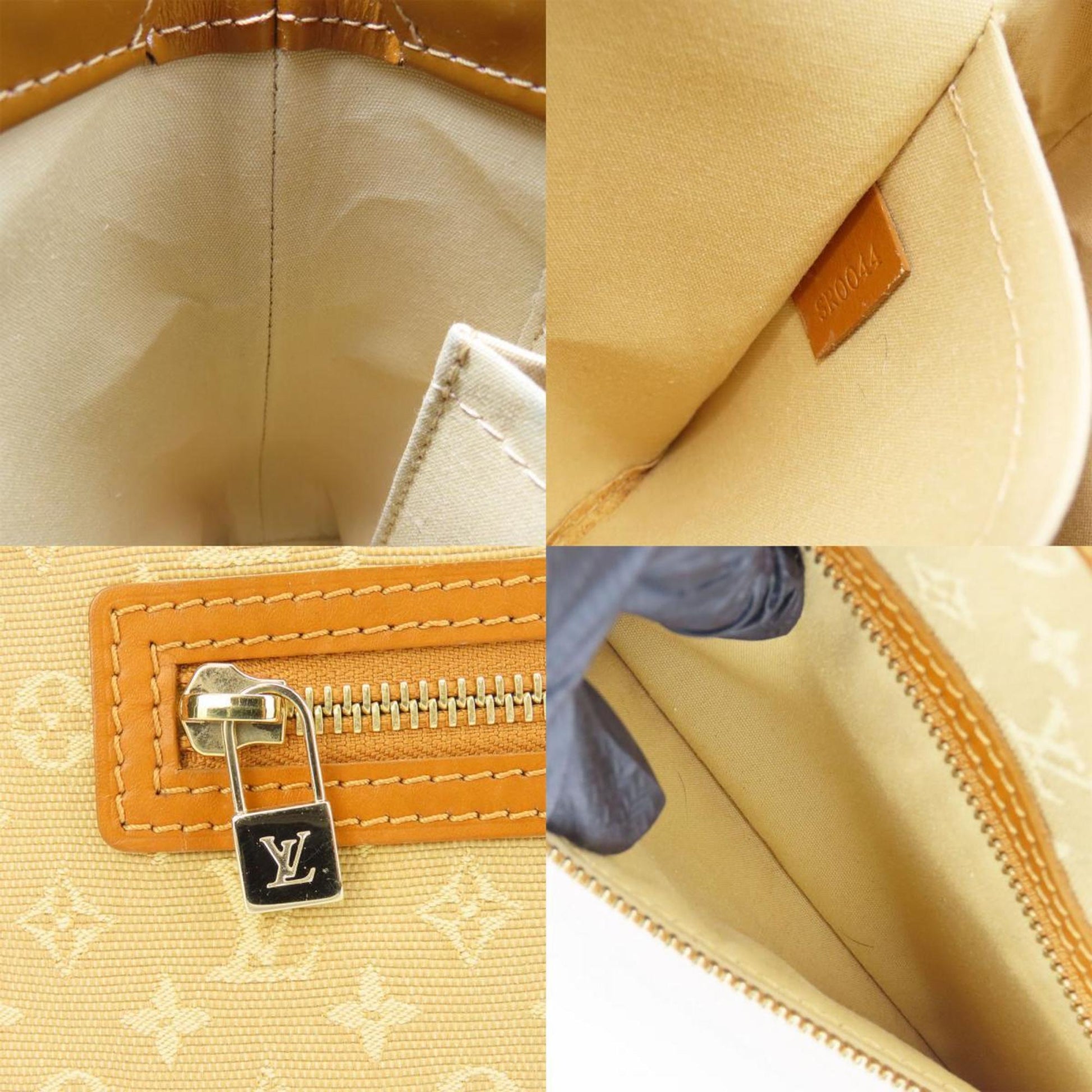 Louis Vuitton Lucille, Beige, Canvas, handbag