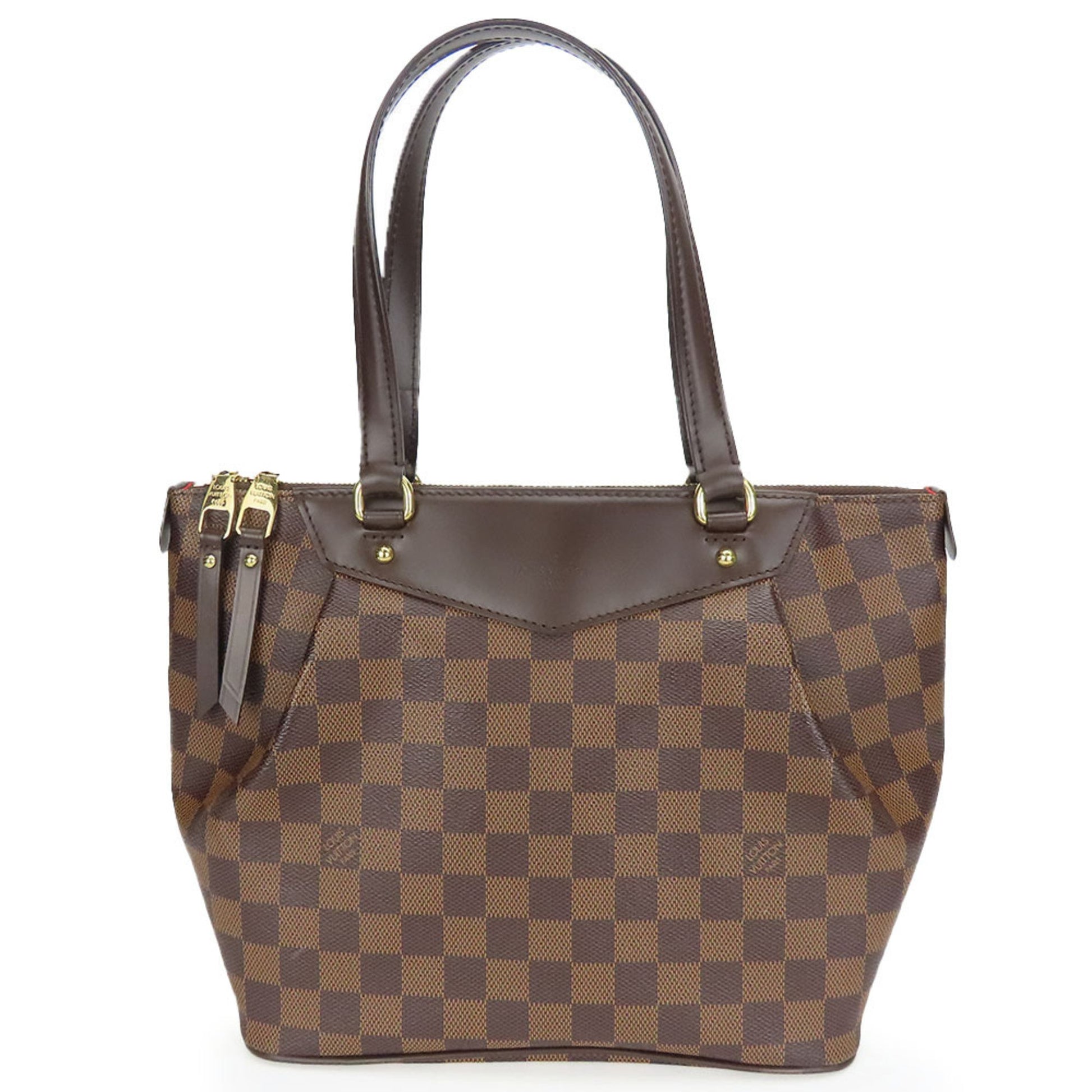 Louis Vuitton Westminster, Brown, Leather, tote