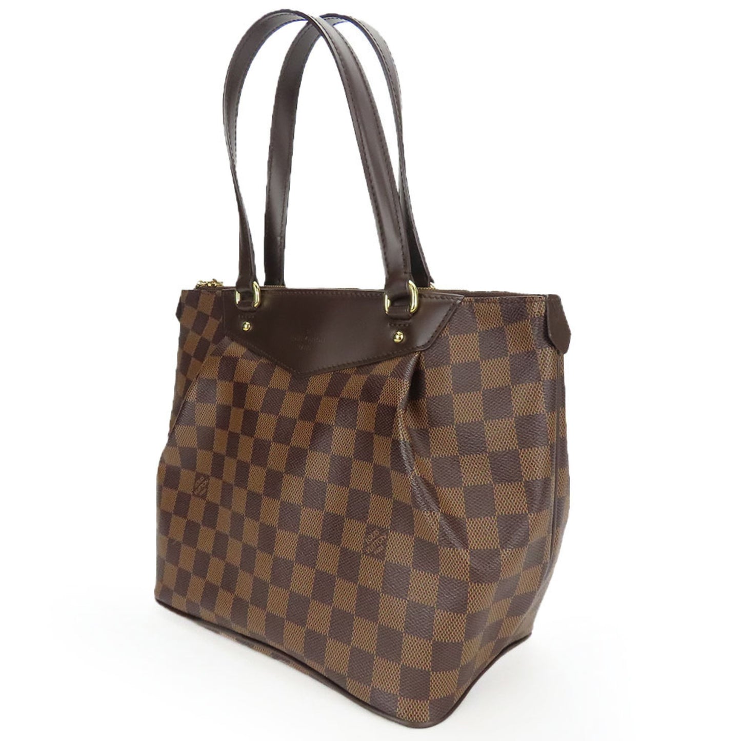 Louis Vuitton Westminster, Brown, Leather, tote