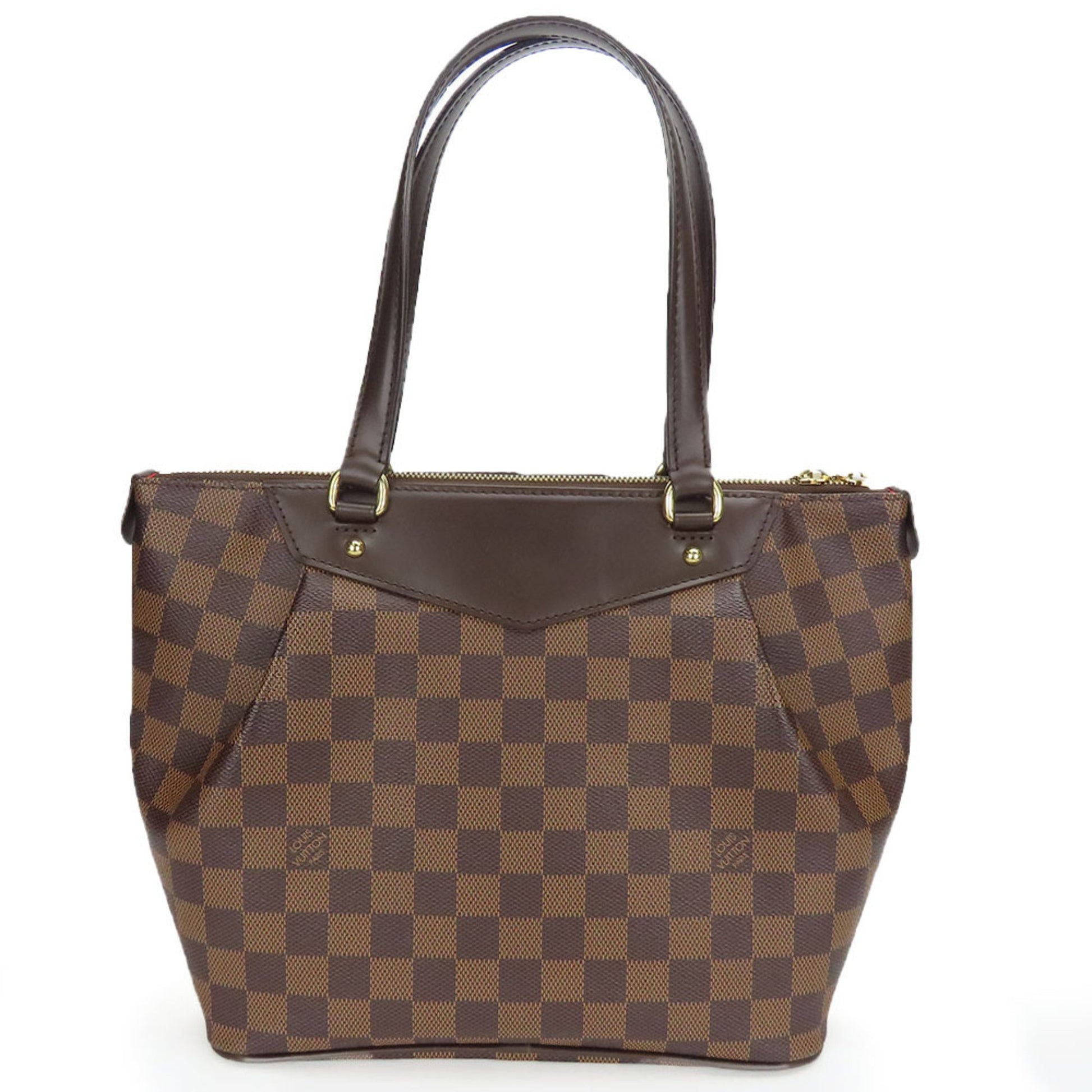 Louis Vuitton Westminster, Brown, Leather, tote