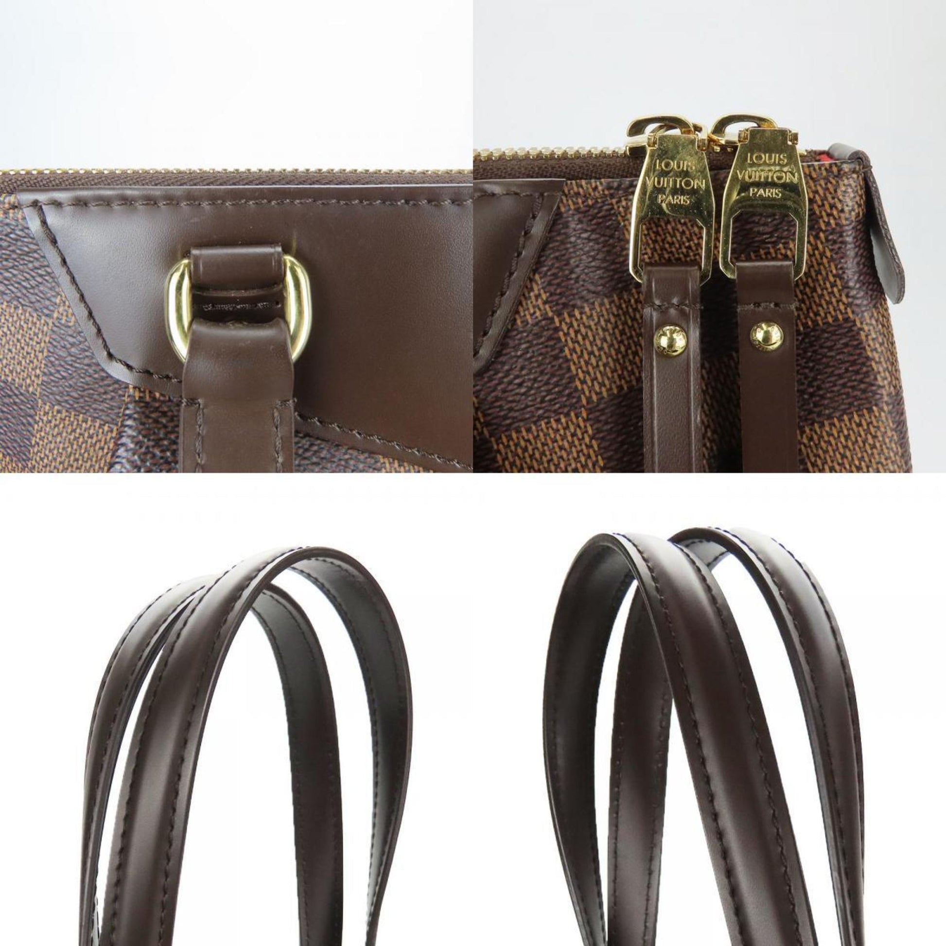 Louis Vuitton Westminster, Brown, Leather, tote