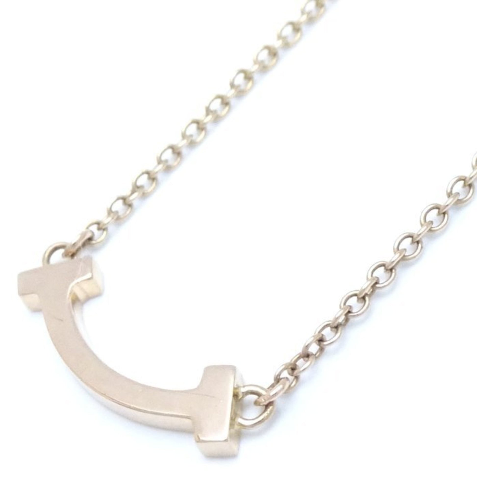 Tiffany & Co Smile, Pink, Rose Gold, necklace