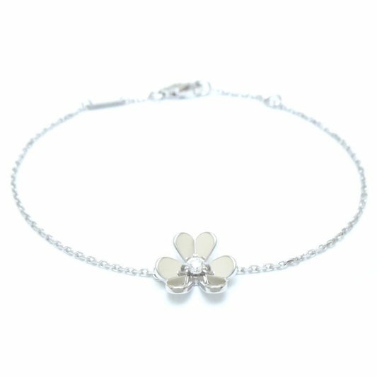 Van Cleef & Arpels Frivole, Silver, White Gold, bracelet