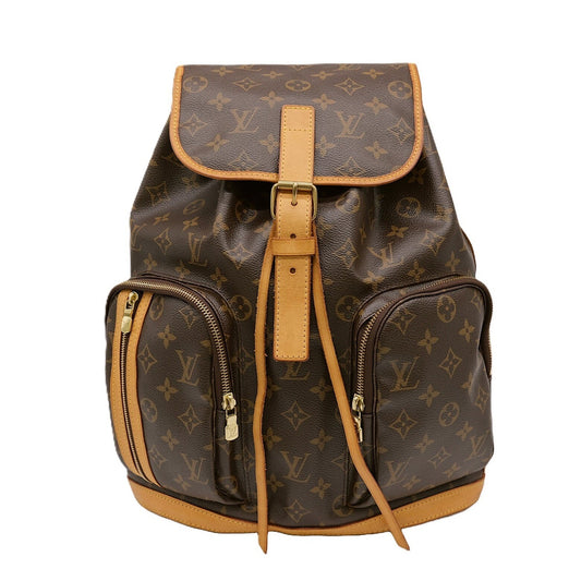 Louis Vuitton Bosphore, Brown, Canvas, backpack