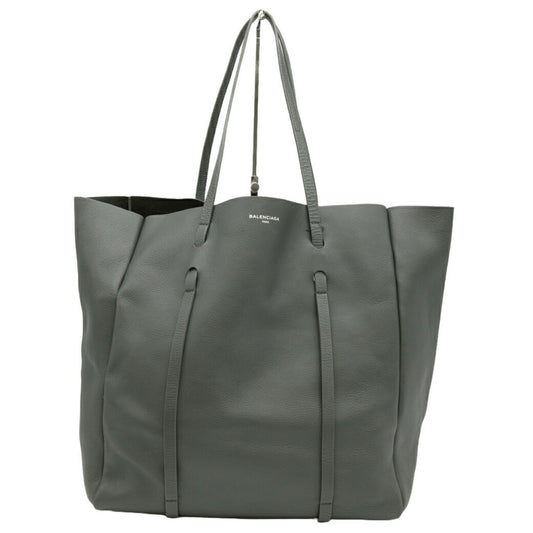 Balenciaga Everyday, Khaki, Leather, tote