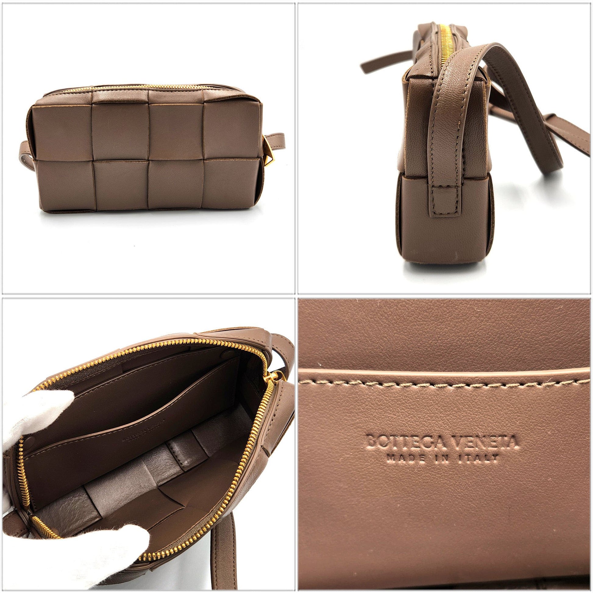 Bottega Veneta, Brown, Leather, shopper