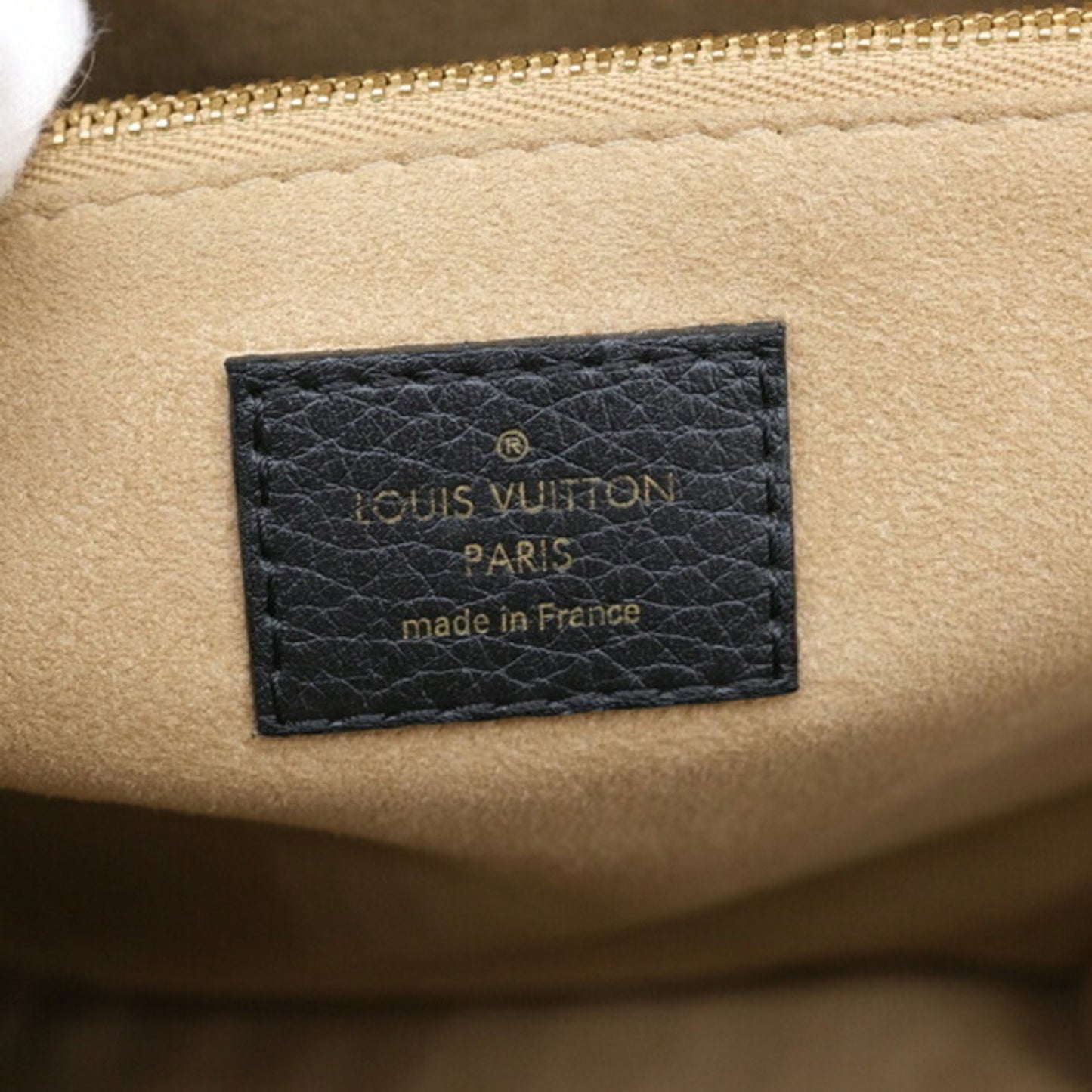 Louis Vuitton Volta, Black, Leather, handbag